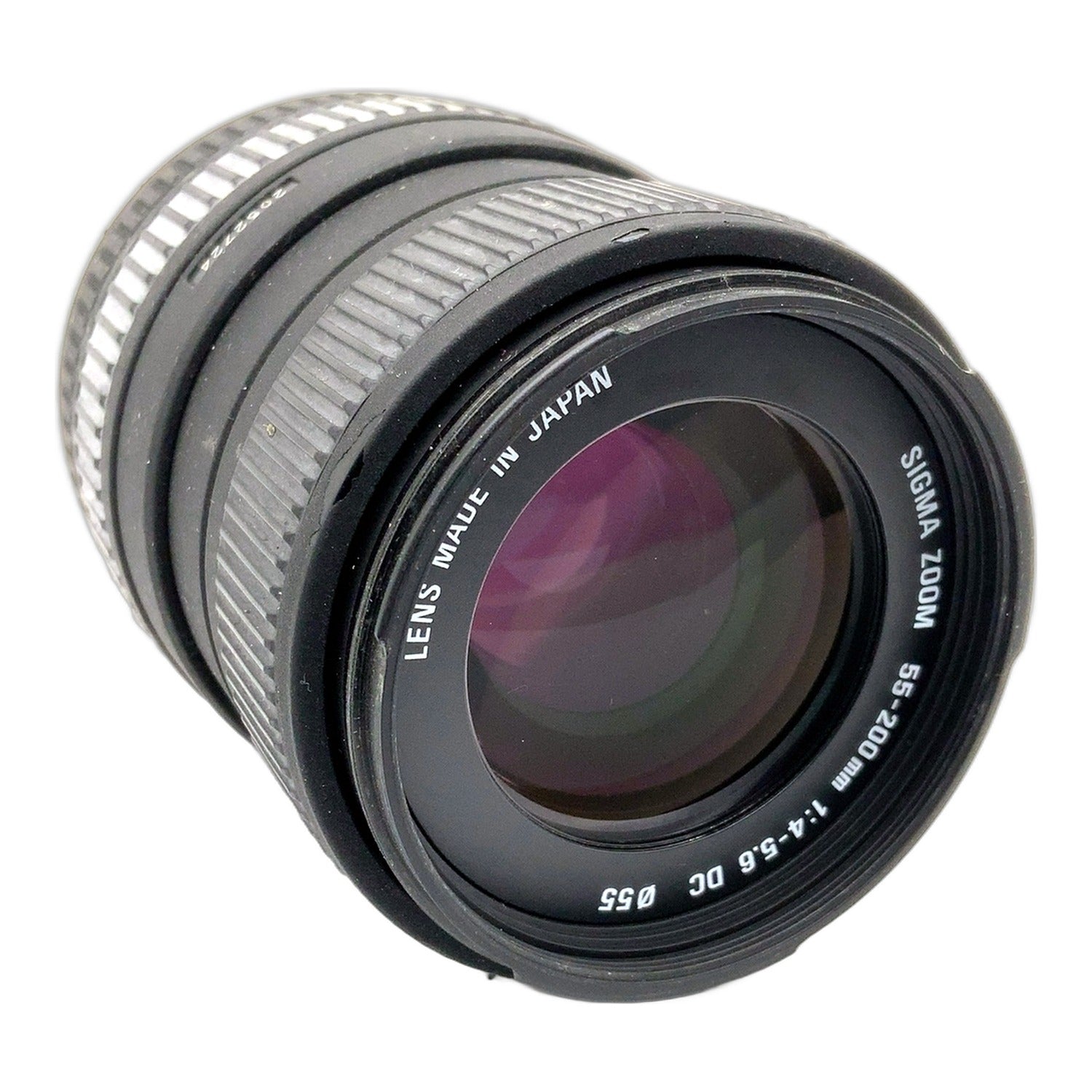 Sigma DC Zoom 55-200mm 1:4-5.6 Objektiv AF Autofokus Zoomobjektiv (Canon EF)