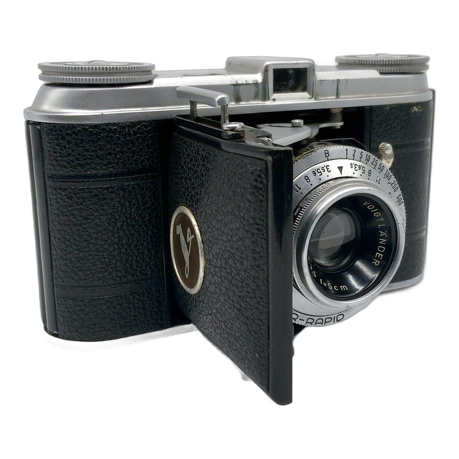 Voigtländer Vito Klappkamera mit Skopar 5cm 1:3.5 Compur-Rapid Analogkamera