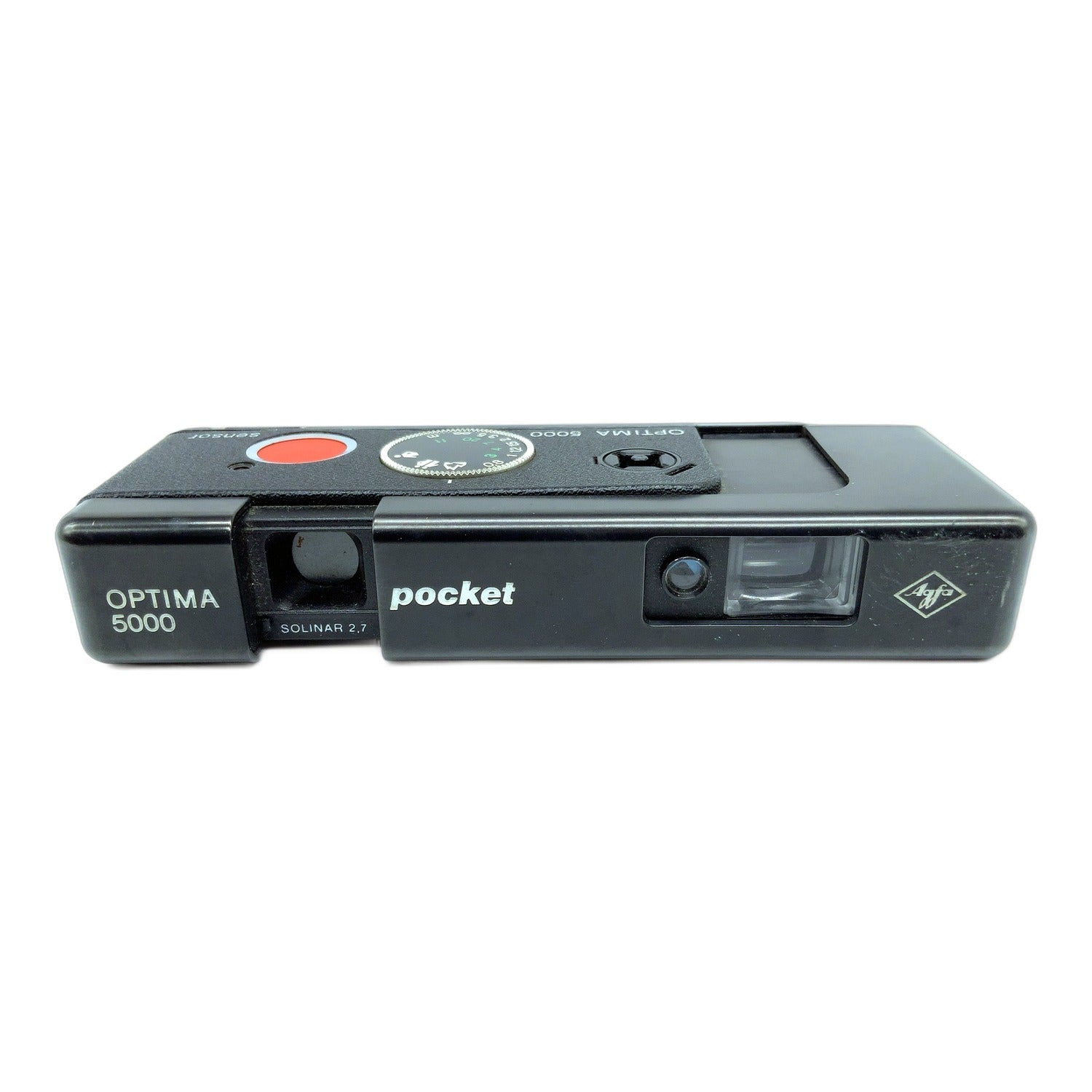 Agfa Optima 5000 Pocket Miniaturkamera mit Solinar 2.7 Subminiaturkamera