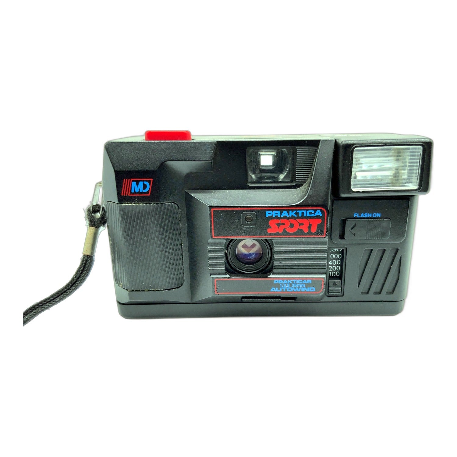 PRAKTICA Sport Point&Shoot mit Prakticar 35mm 1:3.5 Autowind Kompaktkamera