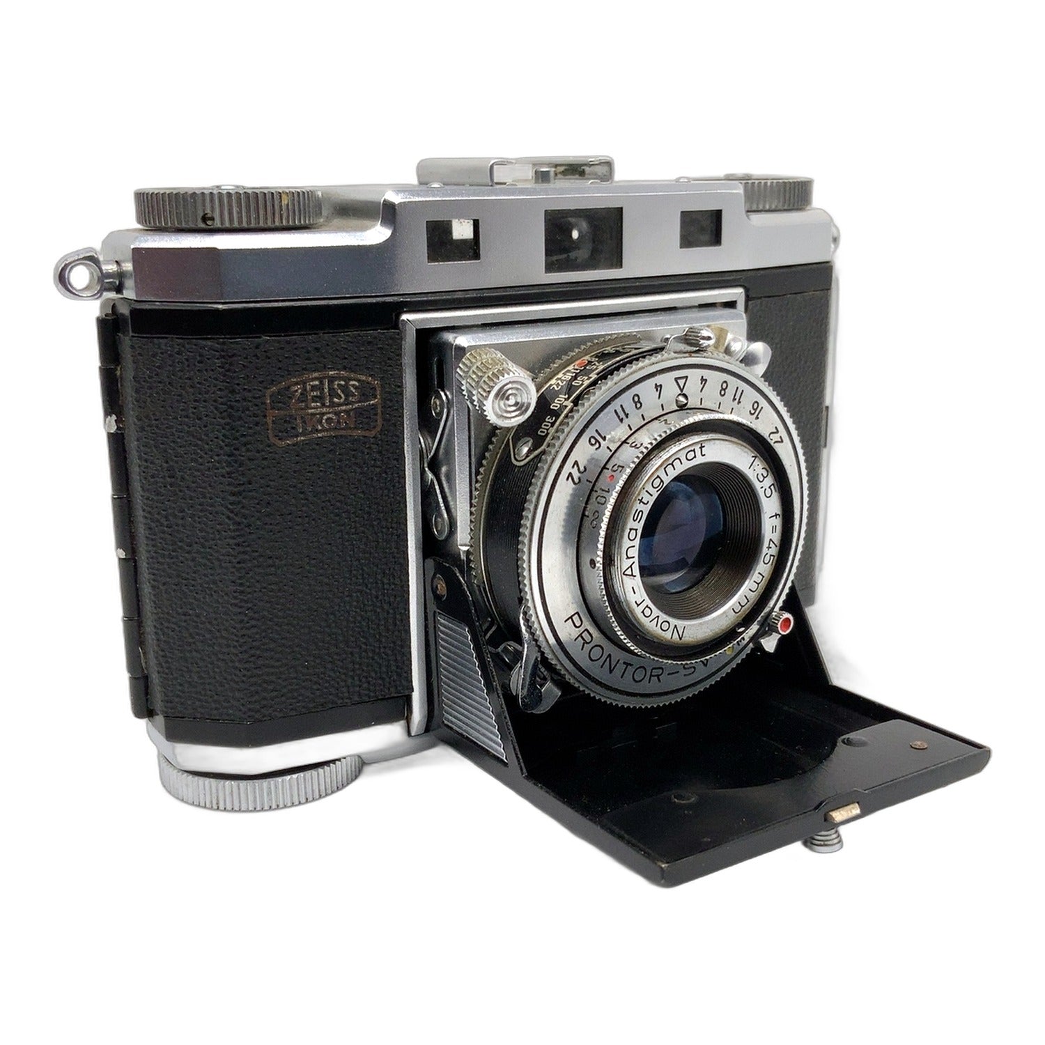 Zeiss Ikon Contina 524/24 Klappkamera mit Novar-Anastigmat 45mm 1:3.5 Prontor-SV