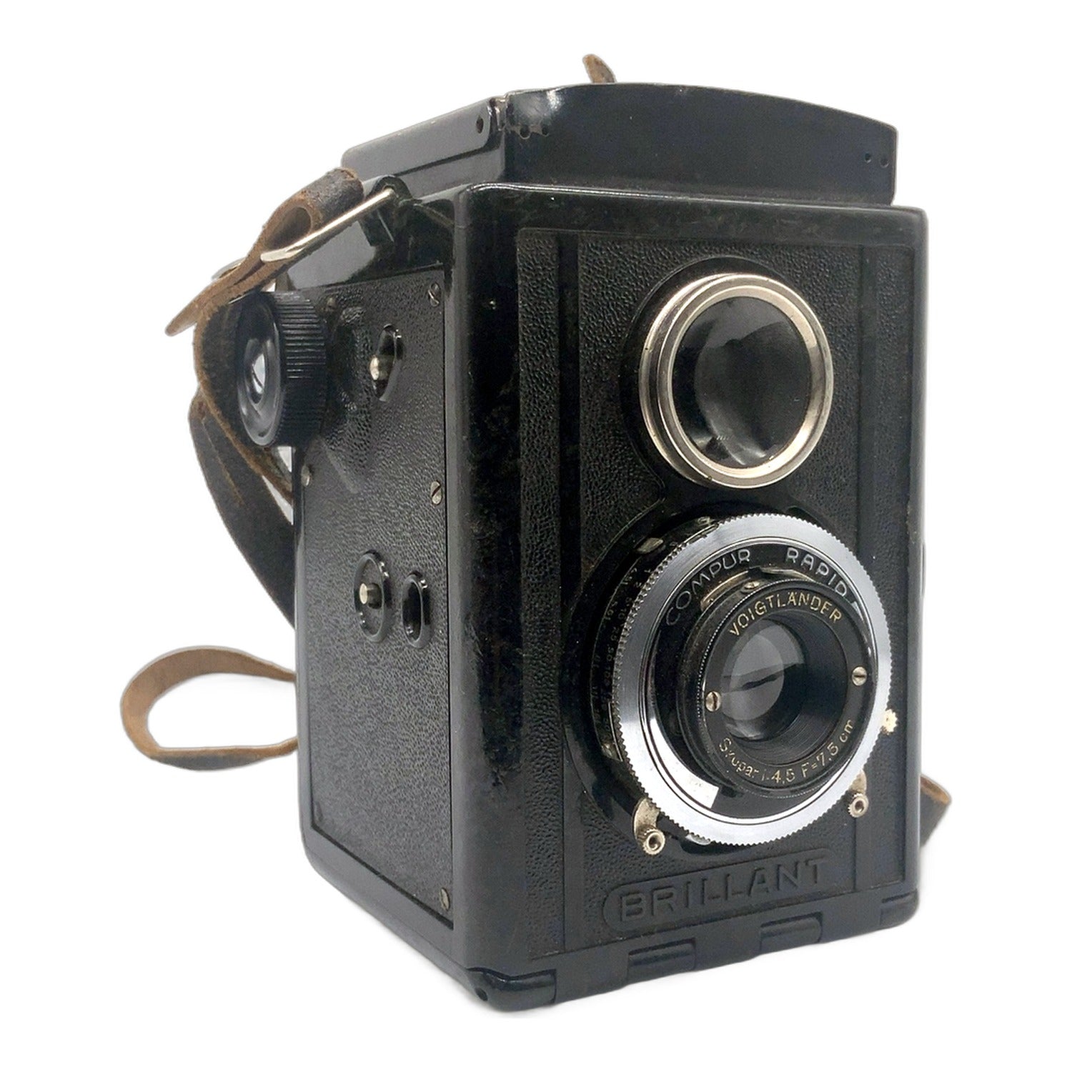 Voigtländer Brillant TLR mit Skopar 1:4,5 7,5cm Zweiäugige Kamera