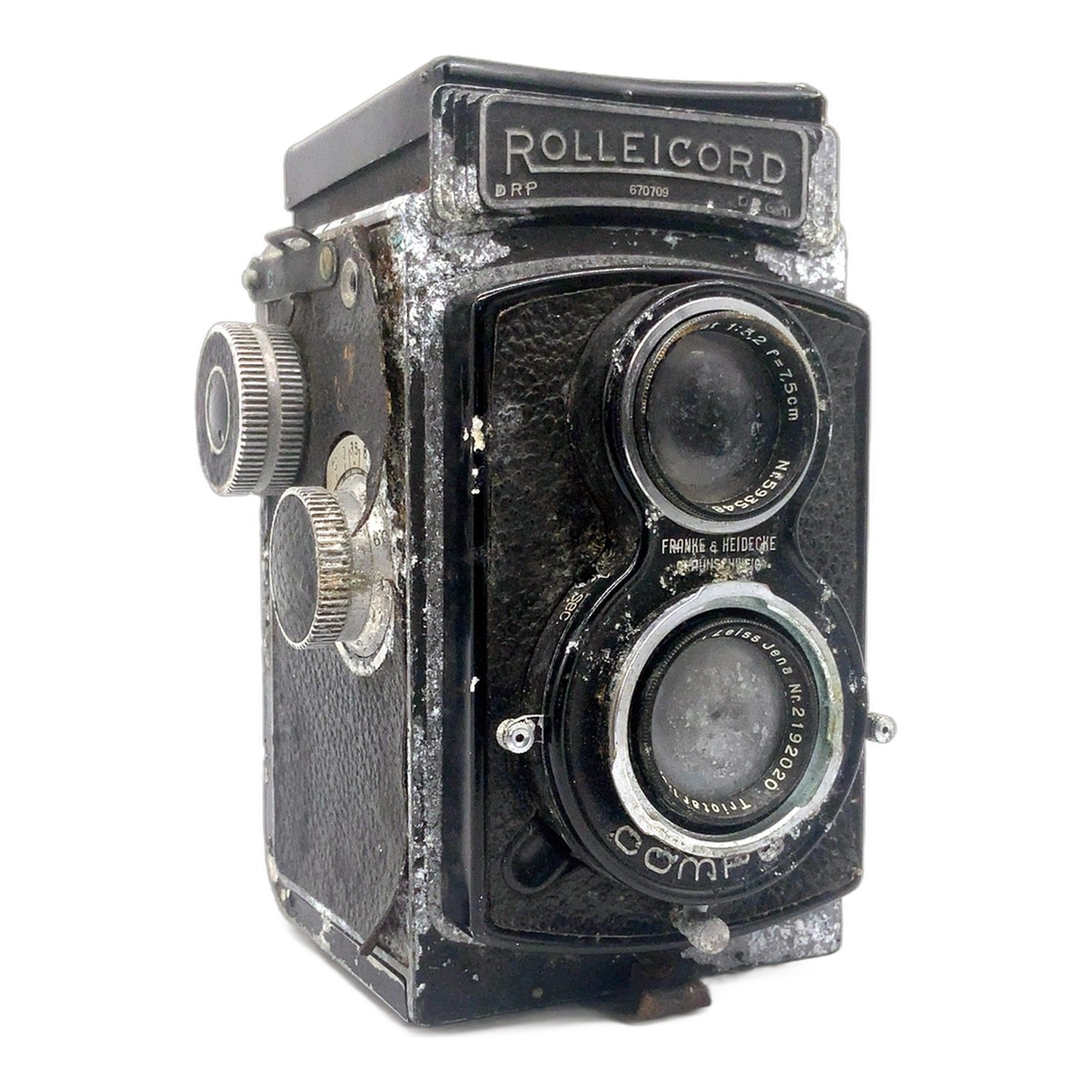Rollei F&H Rolleicord II TLR mit Carl Zeiss Triotar 1:3.5 f=7,5cm Compur