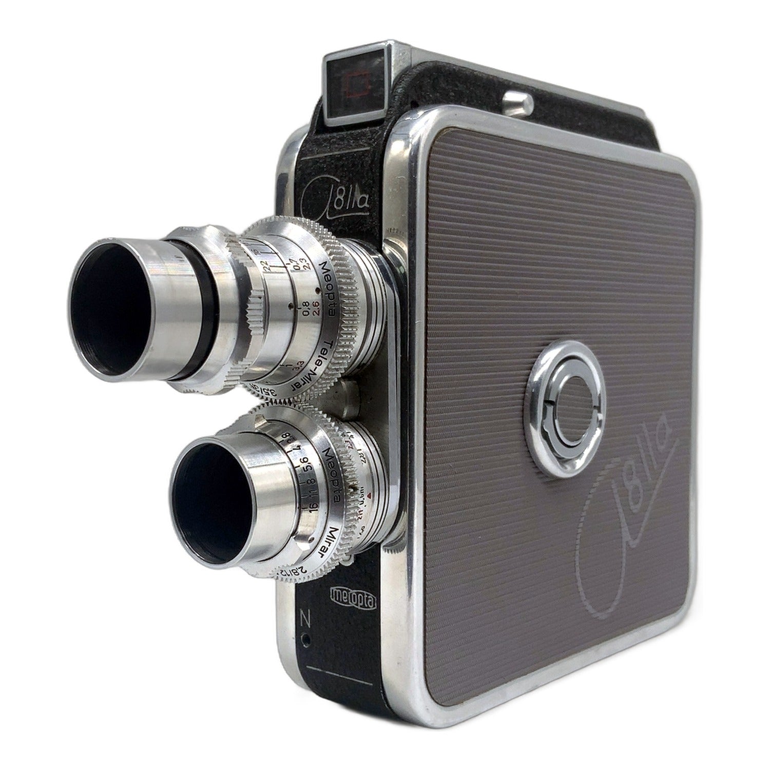 Meopta A8IIA Filmkamera mit Mirar 35mm 1:3.5/12.5mm 1:2.8 Movie Camera