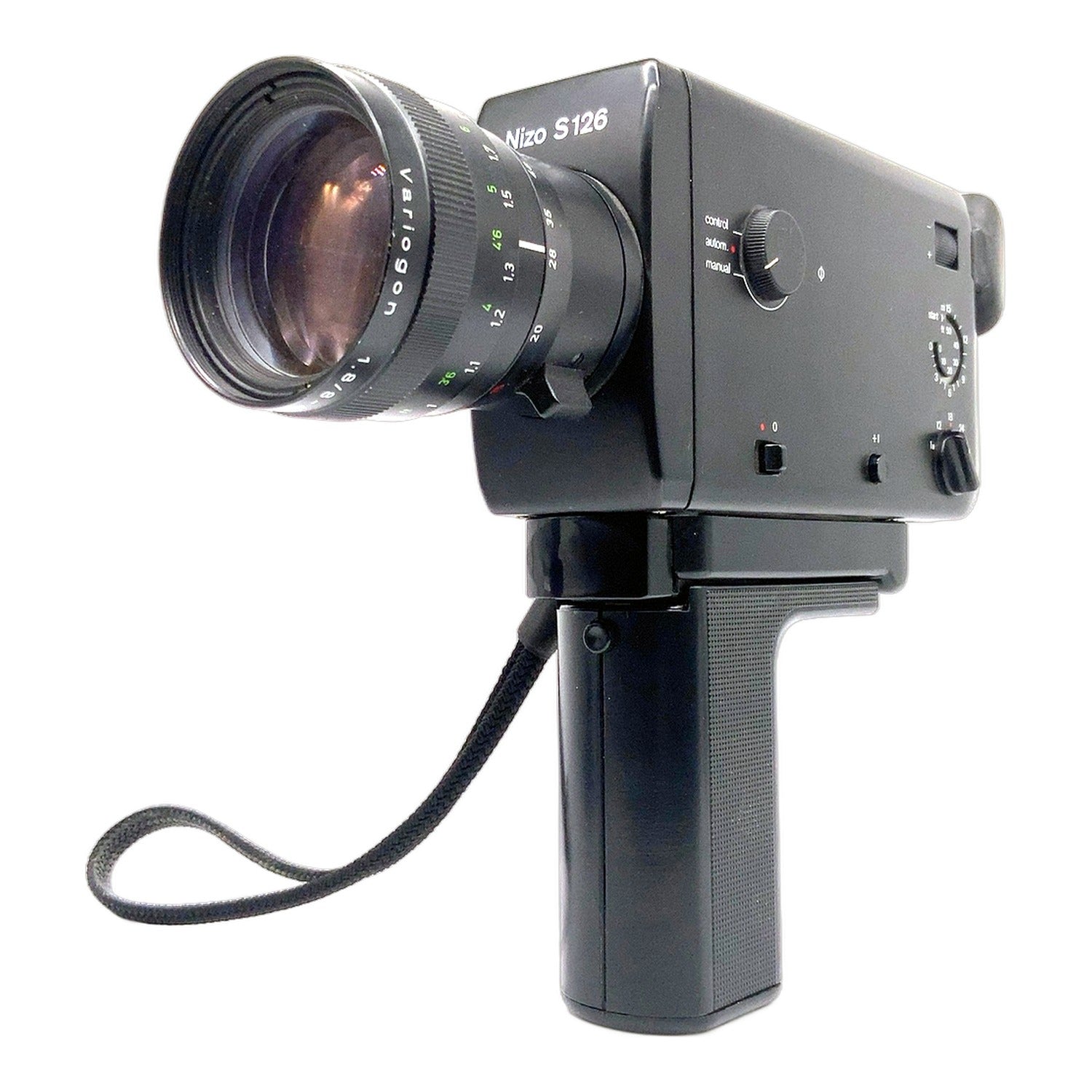 Nizo S 126 Filmkamera mit Schneider Kreuznach Variogon 8-48mm 1:8 Movie Camera