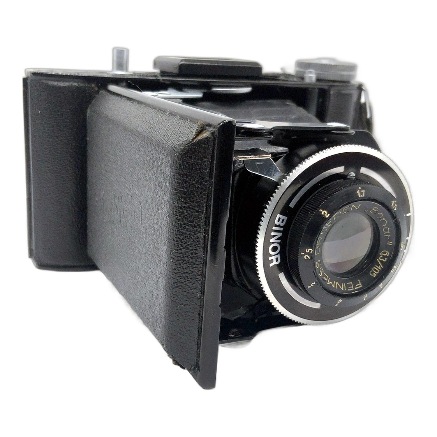 Welta Belfoca I Klappkamera mit Feinmess Dresden Bonar 105mm 1:6.3 Binor