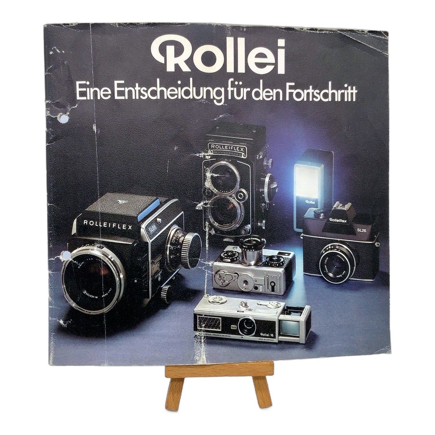Rollei Eine Entscheidung für den Fortschritt Broschüre Brochure Prospekt Deutsch