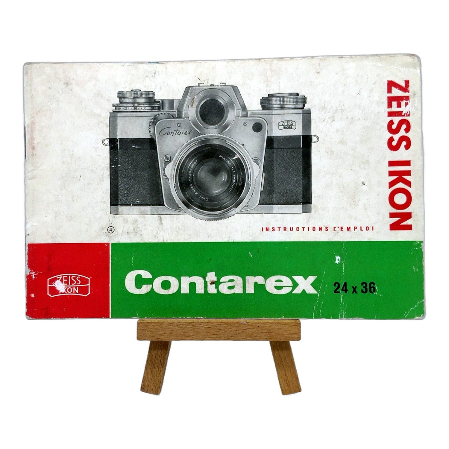 Zeiss Ikon Contarex 24x36 Bedienungsanleitung User Manual Handbuch Französisch