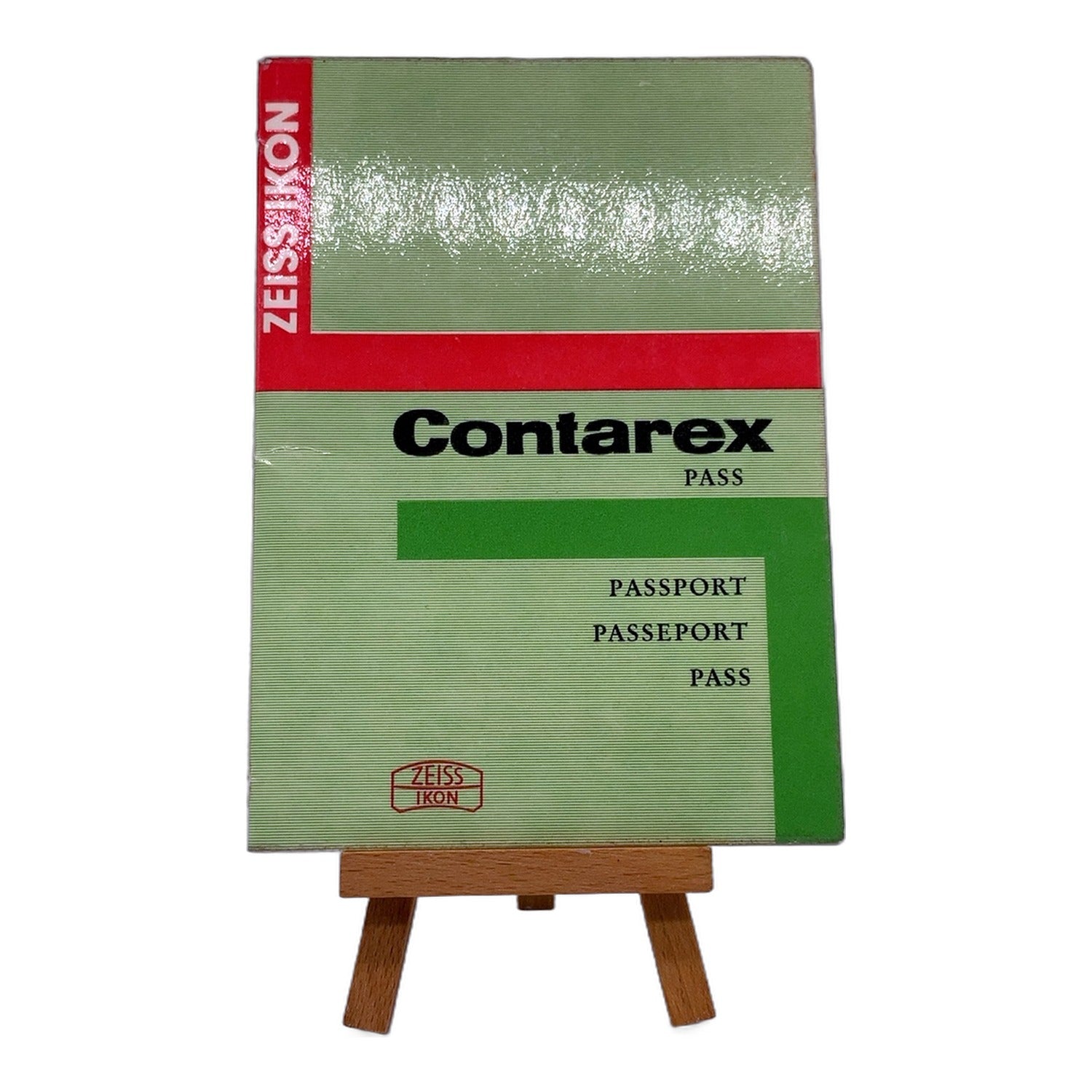 Zeiss Ikon Contarex Pass Infoheft Booklet Informationsheft Deutsch