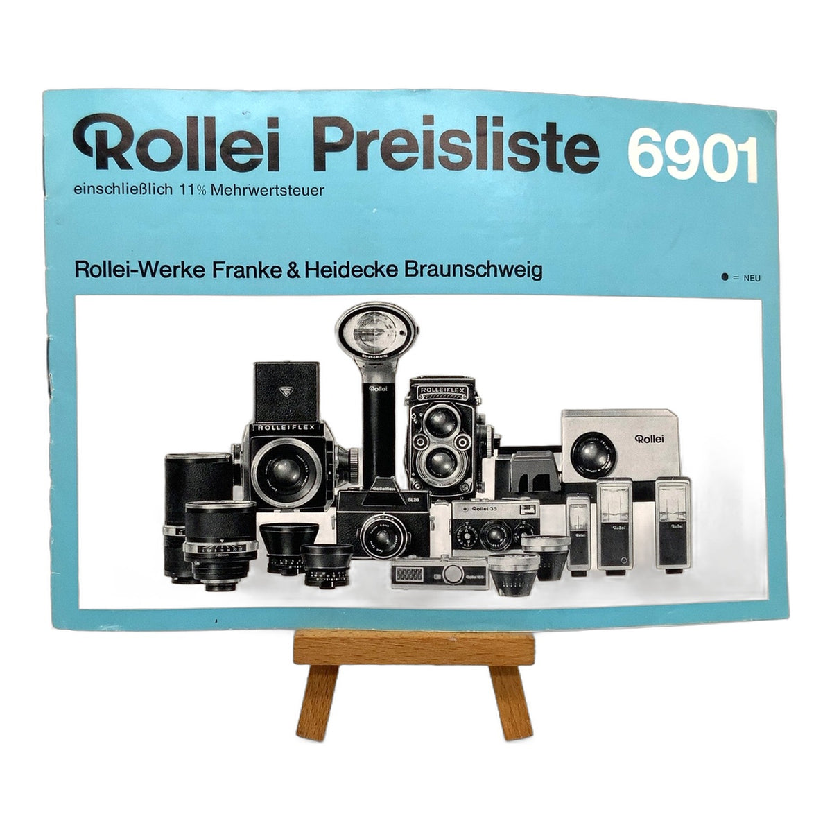 Rollei Preisliste 6901 Infoheft Booklet Informationsheft Deutsch