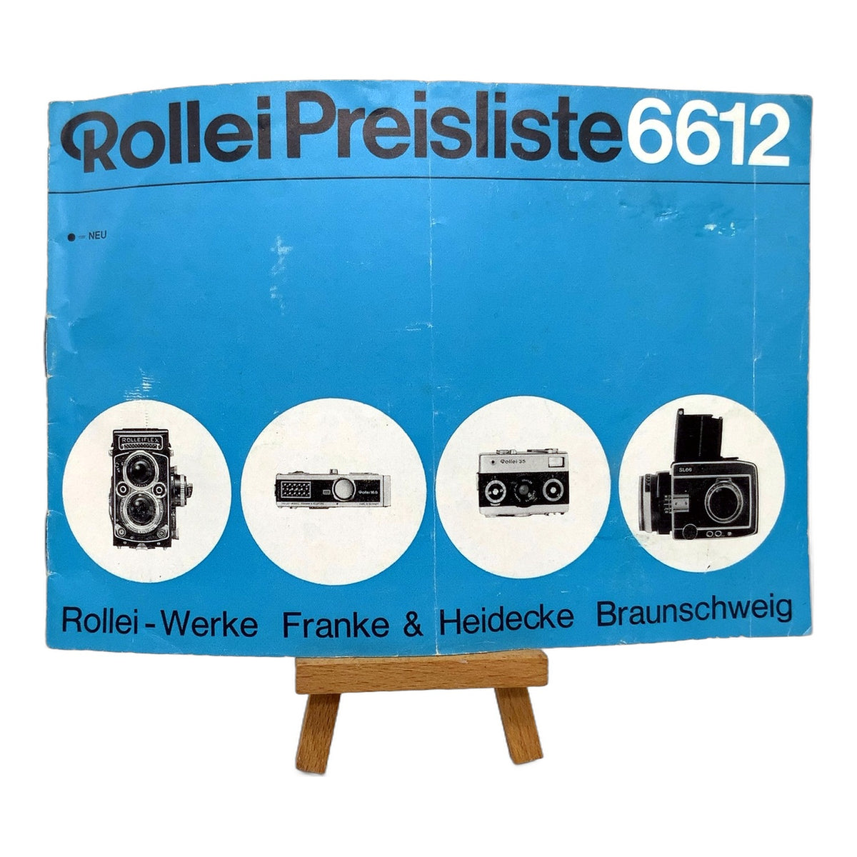 Rollei Preisliste 6612 Infoheft Booklet Informationsheft Deutsch