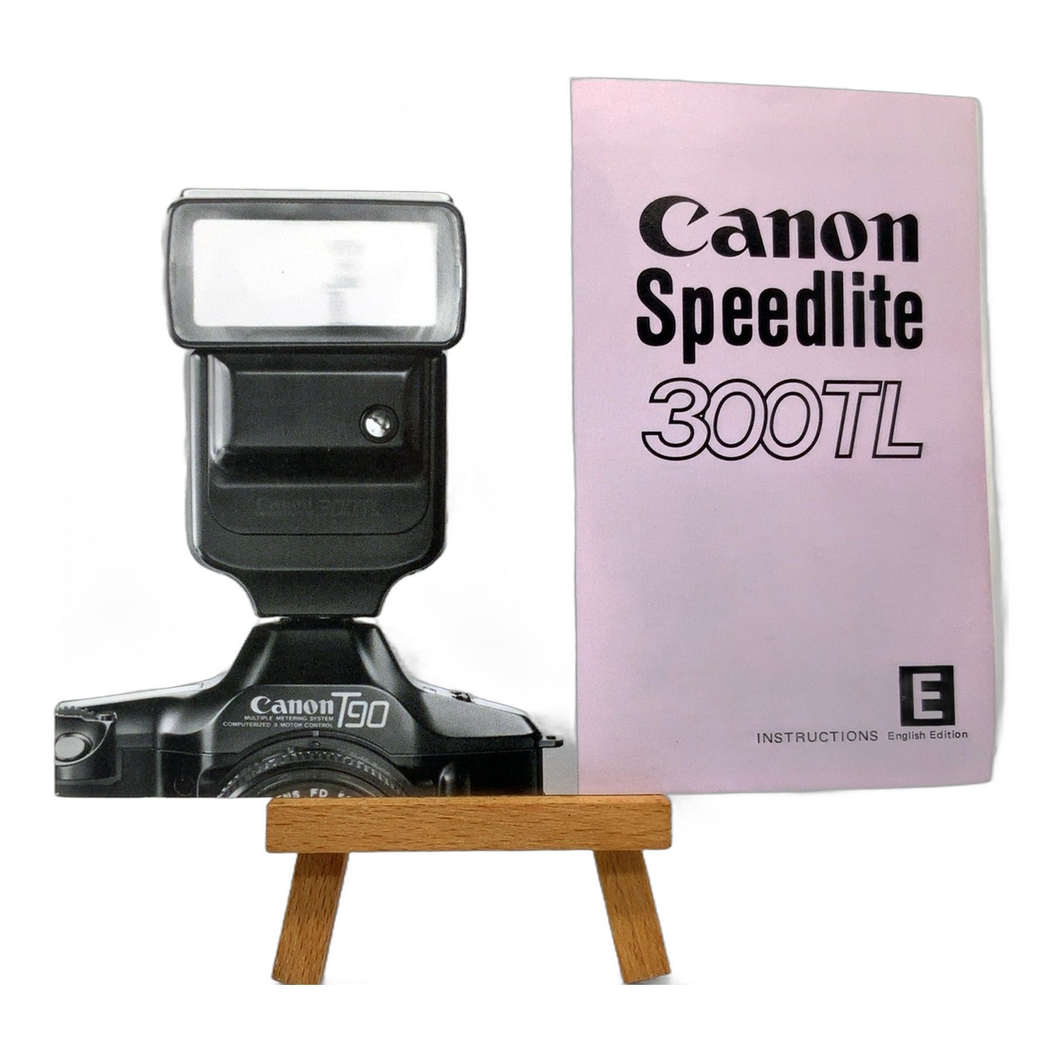 Canon Speedlite 300 TL Bedienungsanleitung User Manual Handbuch Englisch