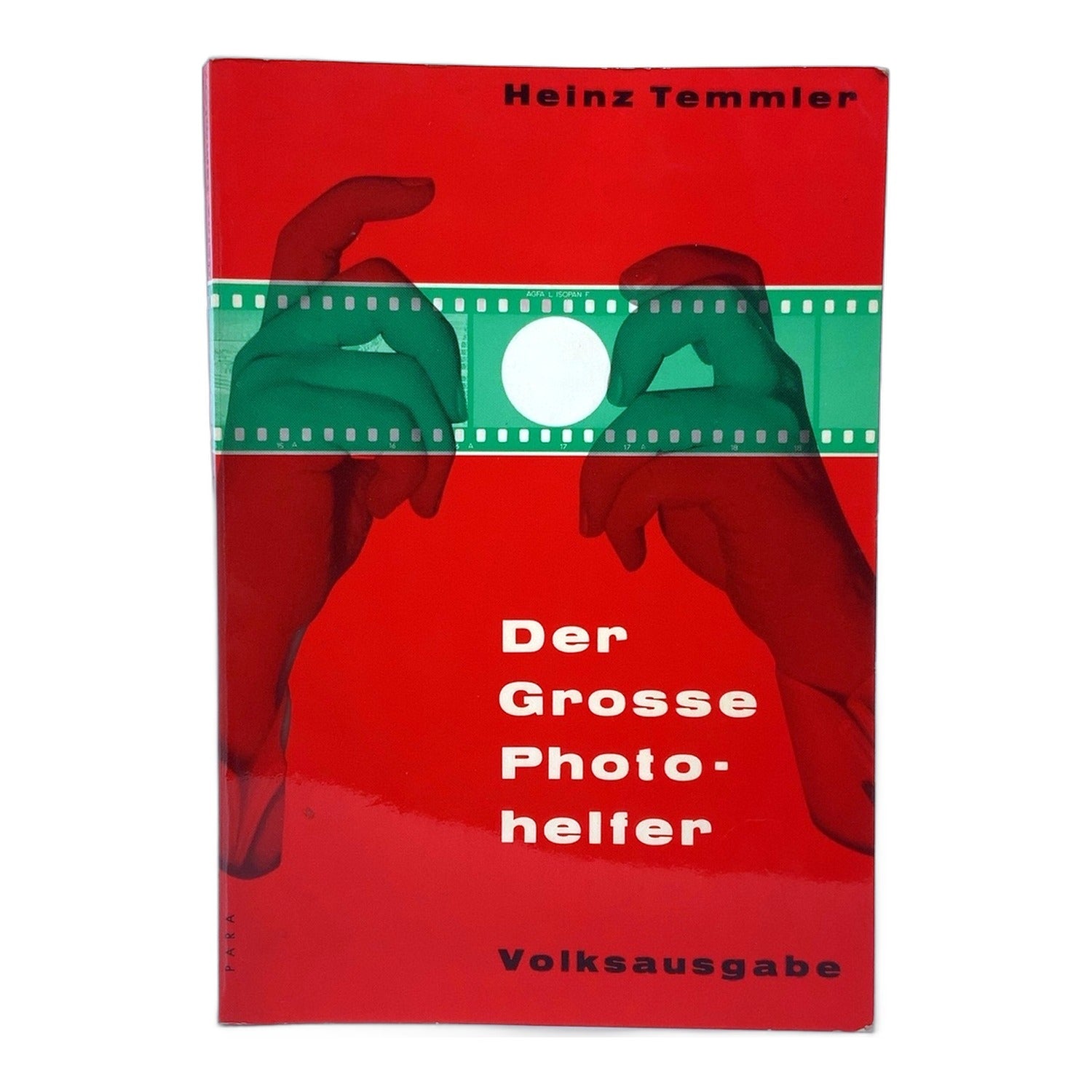 Der Grosse Photo helfer Heinz Temmler Volksausgabe Buch Deutsch