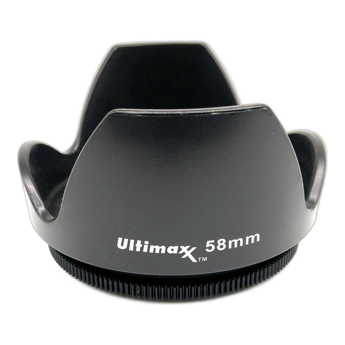 Ultimaxx 58mm Gegenlichtblende tulpenförmig Tulpe Lens Hood Streulichtblende