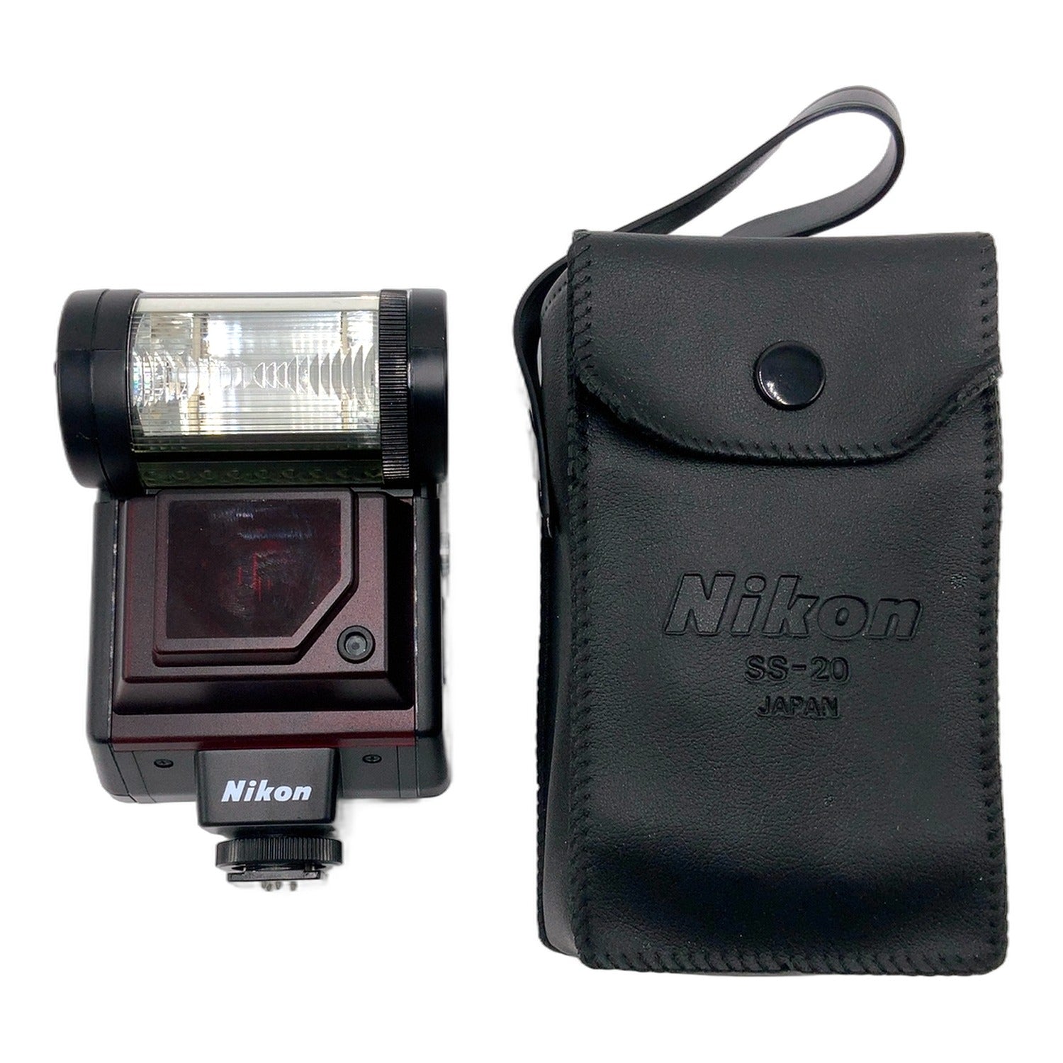 Nikon Speedlight SB-20 Blitzgerät mit Tasche SS-20 Camera Flash Kamerablitz