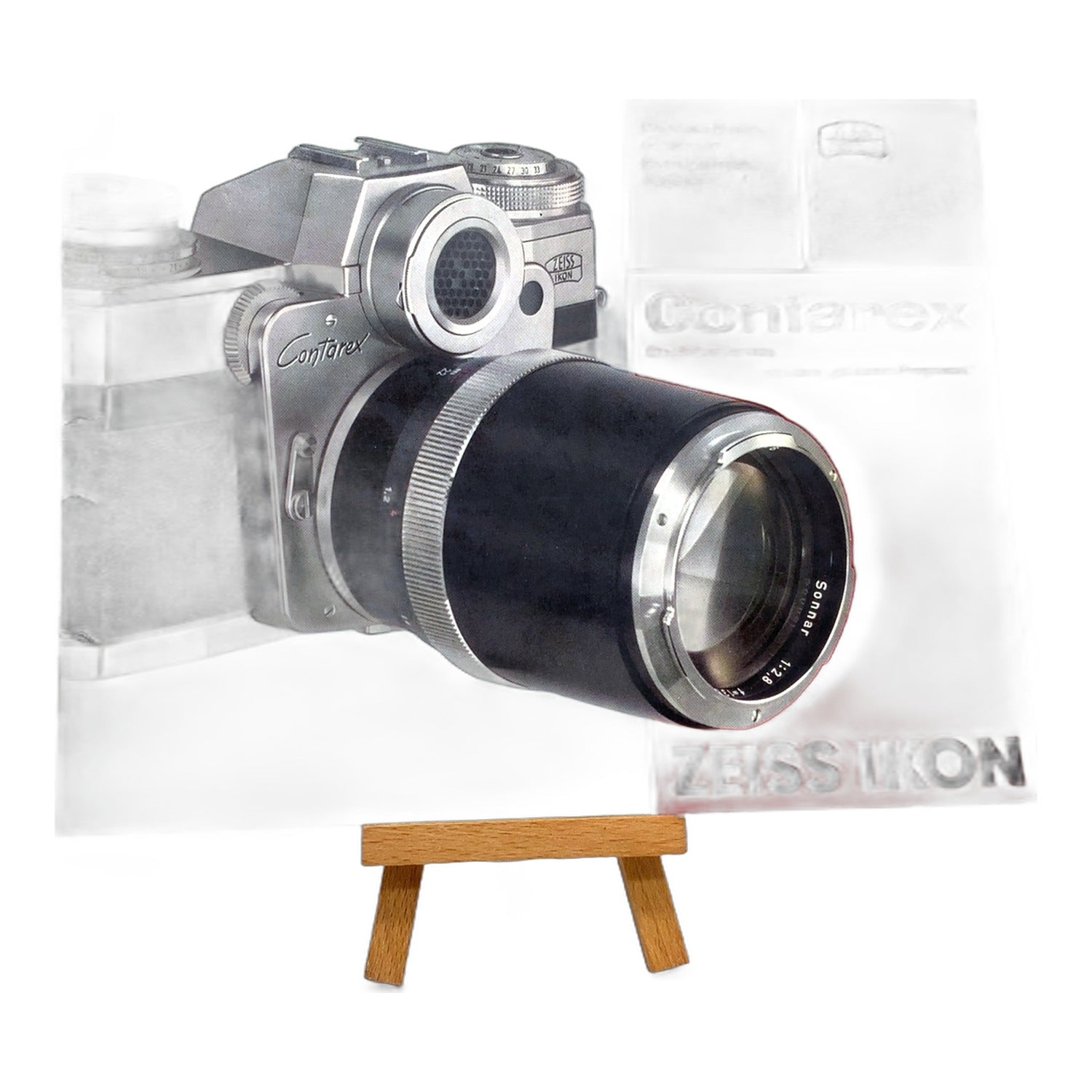 Zeiss Ikon Contarex Die Spitzenkamera aus dem goldenen Programm Infoheft Deutsch