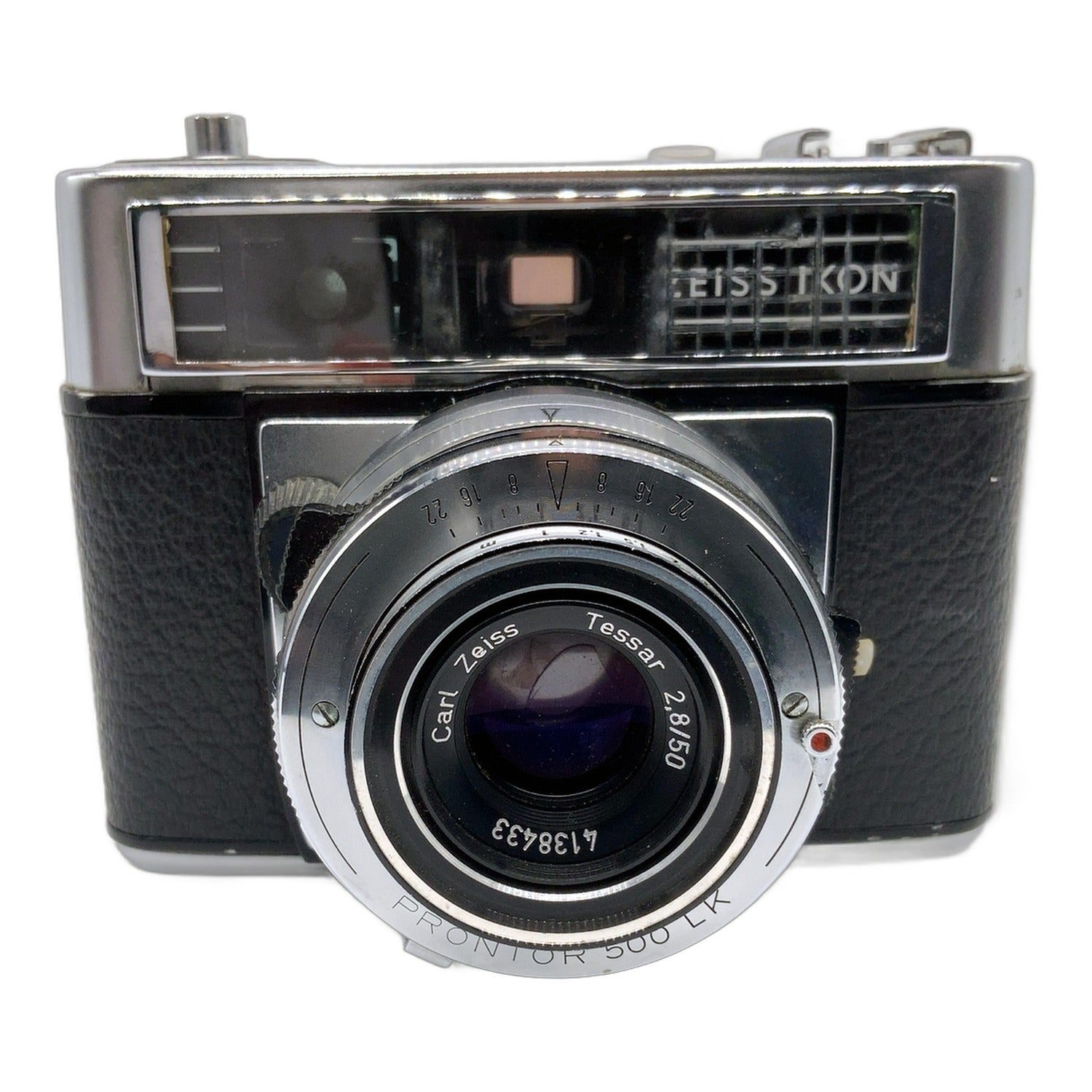 Zeiss Ikon Contessa LBE Messsucherkamera mit Tessar 2,8 50mm Prontor 500 LK