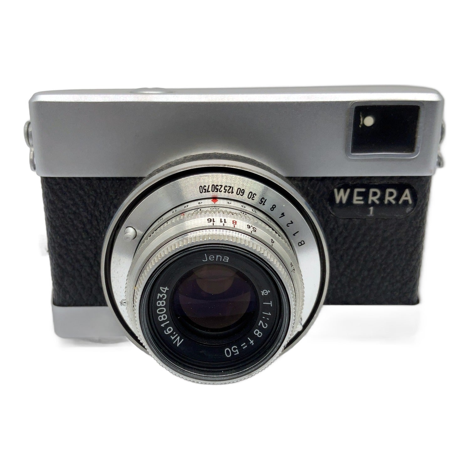 Carl Zeiss Jena Werra 1 Sucherkamera mit Jena 50mm 1:2.5 T Prestor RVS