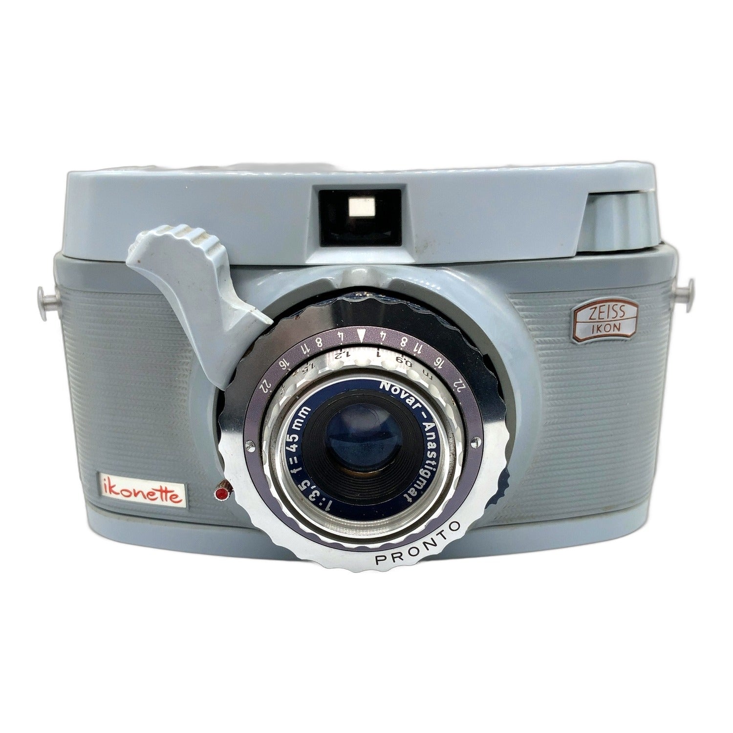 Zeiss Ikon Ikonette Sucherkamera mit Novar-Anastigmat 45mm 1:3.5 Pronto