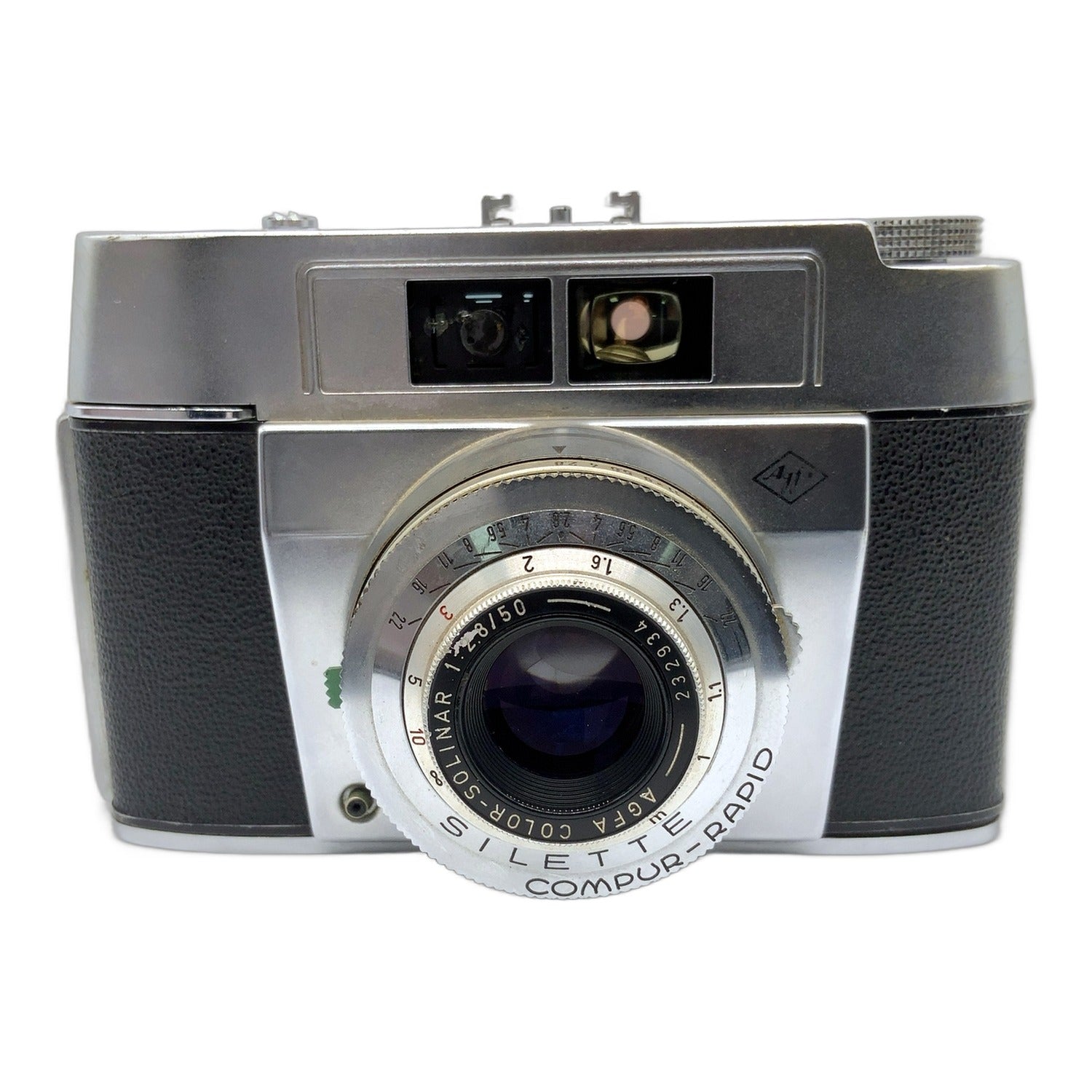 Agfa Silette Messsucherkamera mit Color-Solinar 2.8/50mm Rangefinder Camera