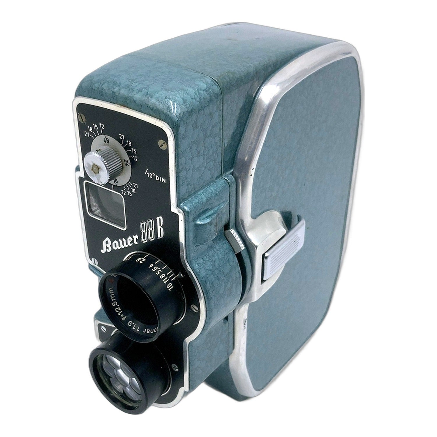 Bauer 88B Filmkamera mit Rodenstock Ronar 1:1.9 f=12,5mm red A Movie Camera
