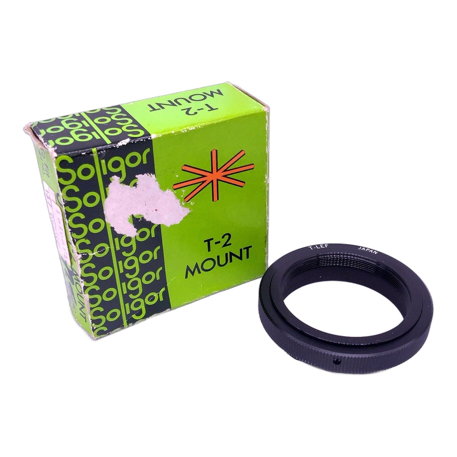 Soligor T-LEF Objektivadapter in OVP Lens Mount Adapter (T2 → Leica R)