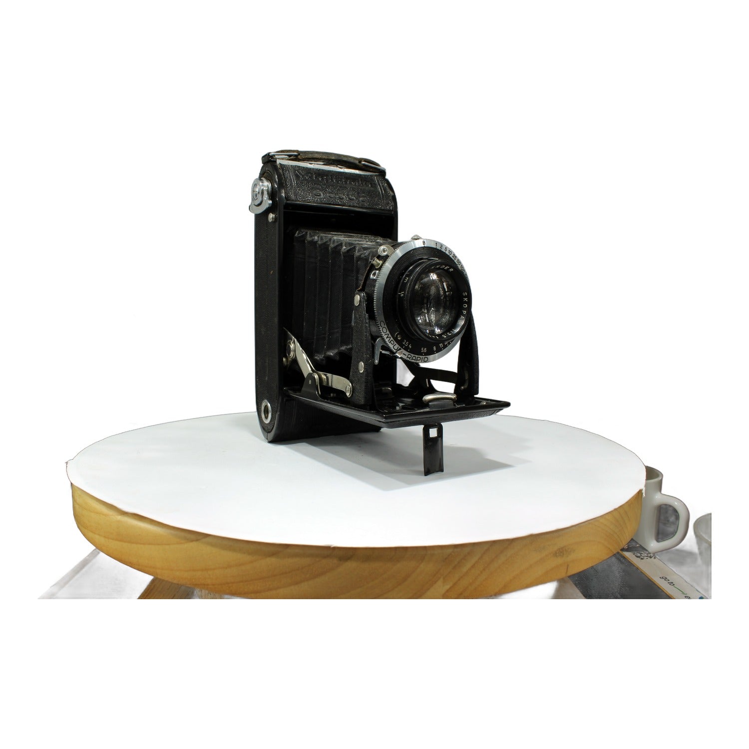 Voigtländer Bessa Klappkamera mit Skopar 1:3.5 105mm 10,5cm Compur-Rapid
