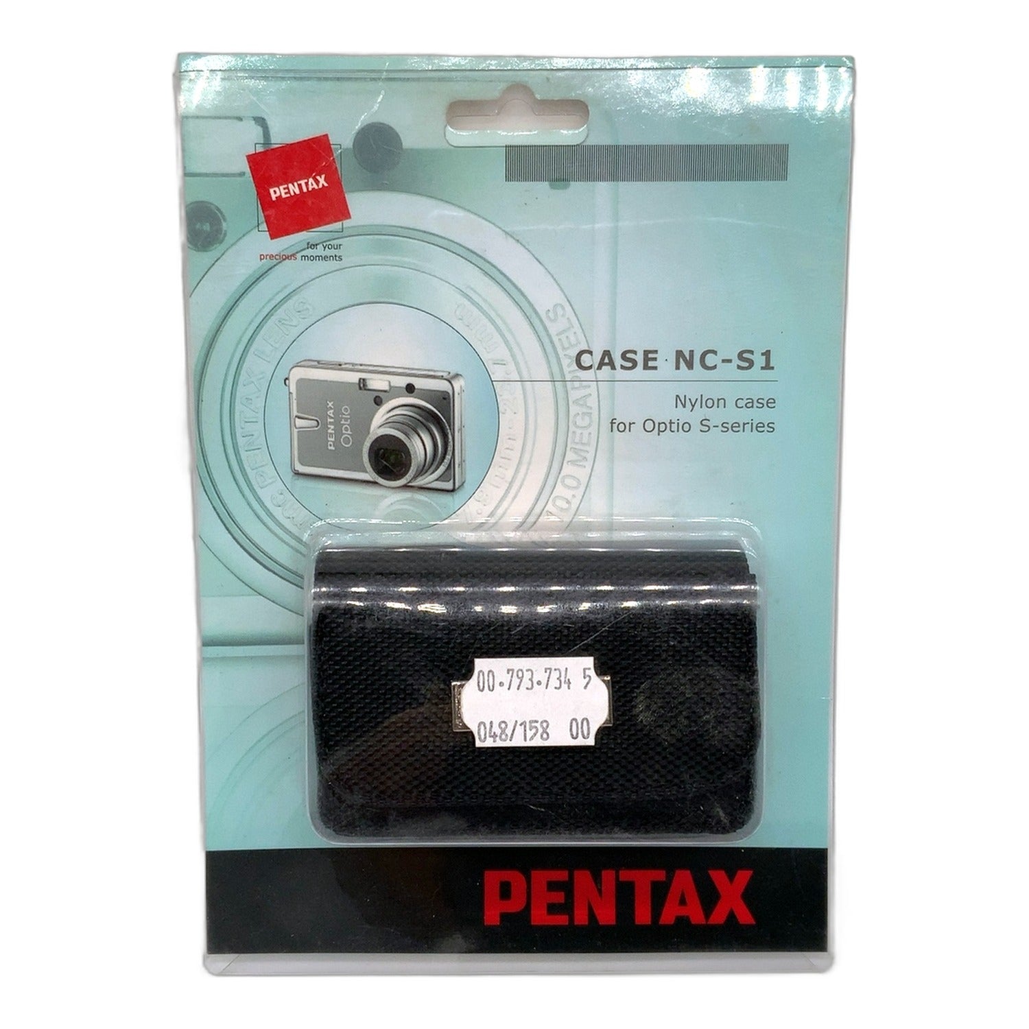 Pentax Case NC-S1 Nylon case for Optio S-series Tasche Schwarz Kameratasche
