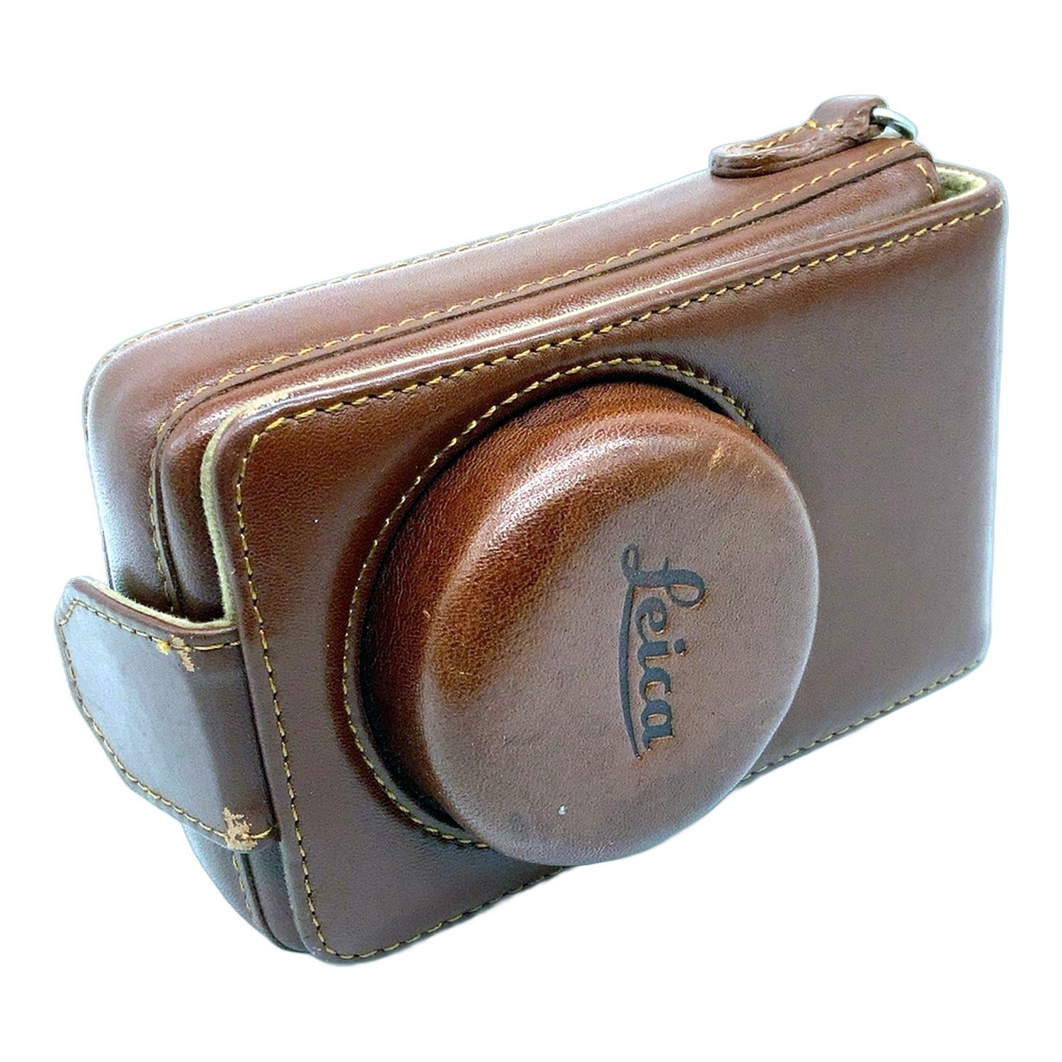 Leica Ledertasche D-Lux-Serie Tasche Braun Fototasche Camera Bag Kameratasche