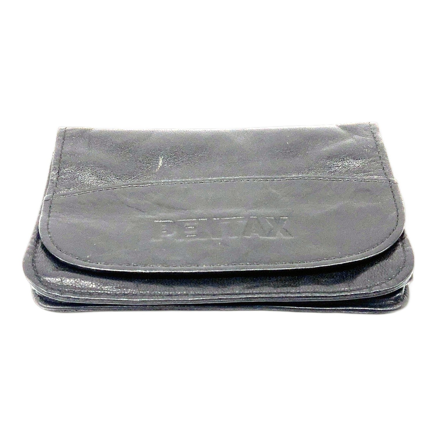 Pentax Universaltasche Leder Tasche Schwarz Fototasche Camera Bag Kameratasche