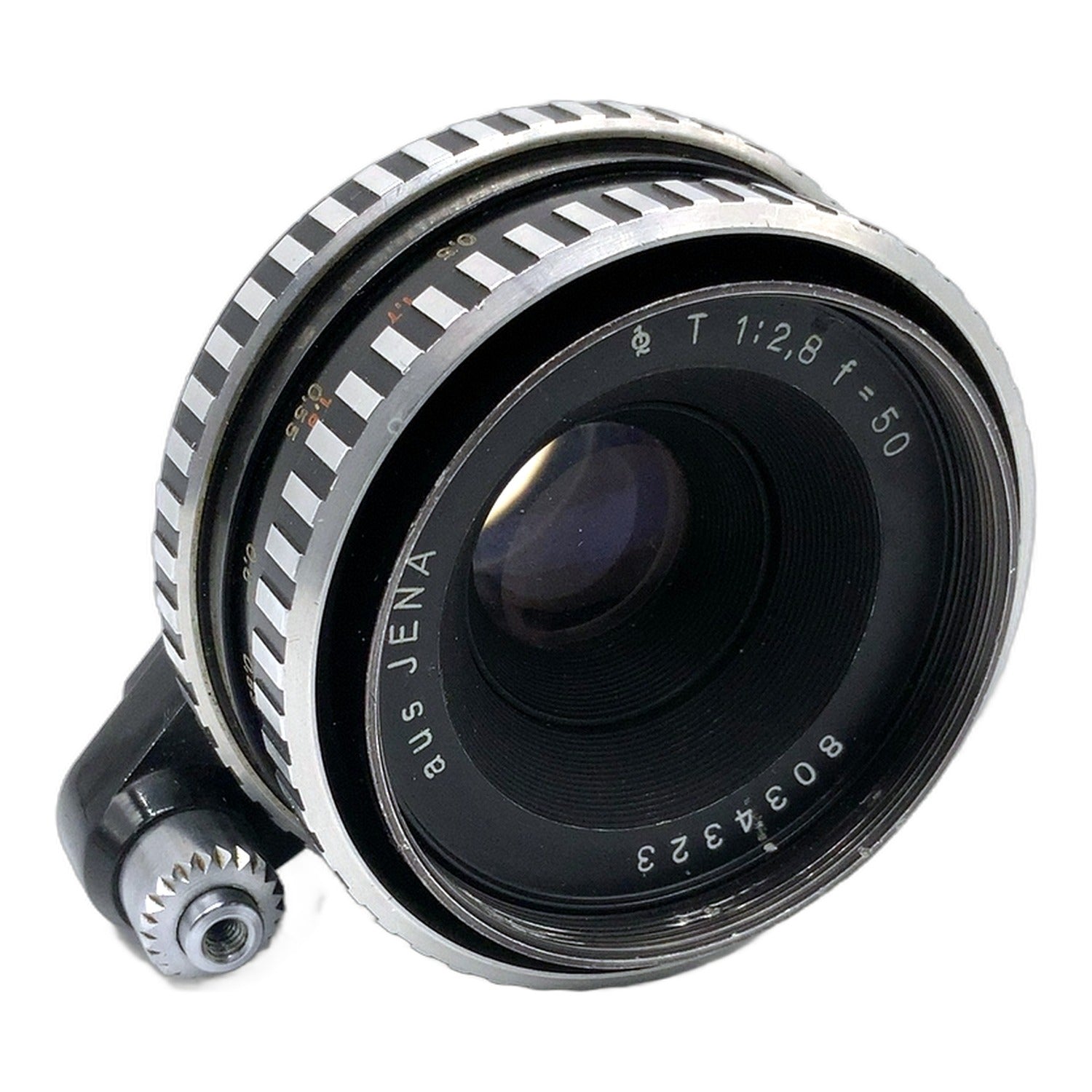 Carl Zeiss "aus Jena" Q1 Tessar 50mm 1:2.8 Objektiv manuell Festbrennweite (EXA)