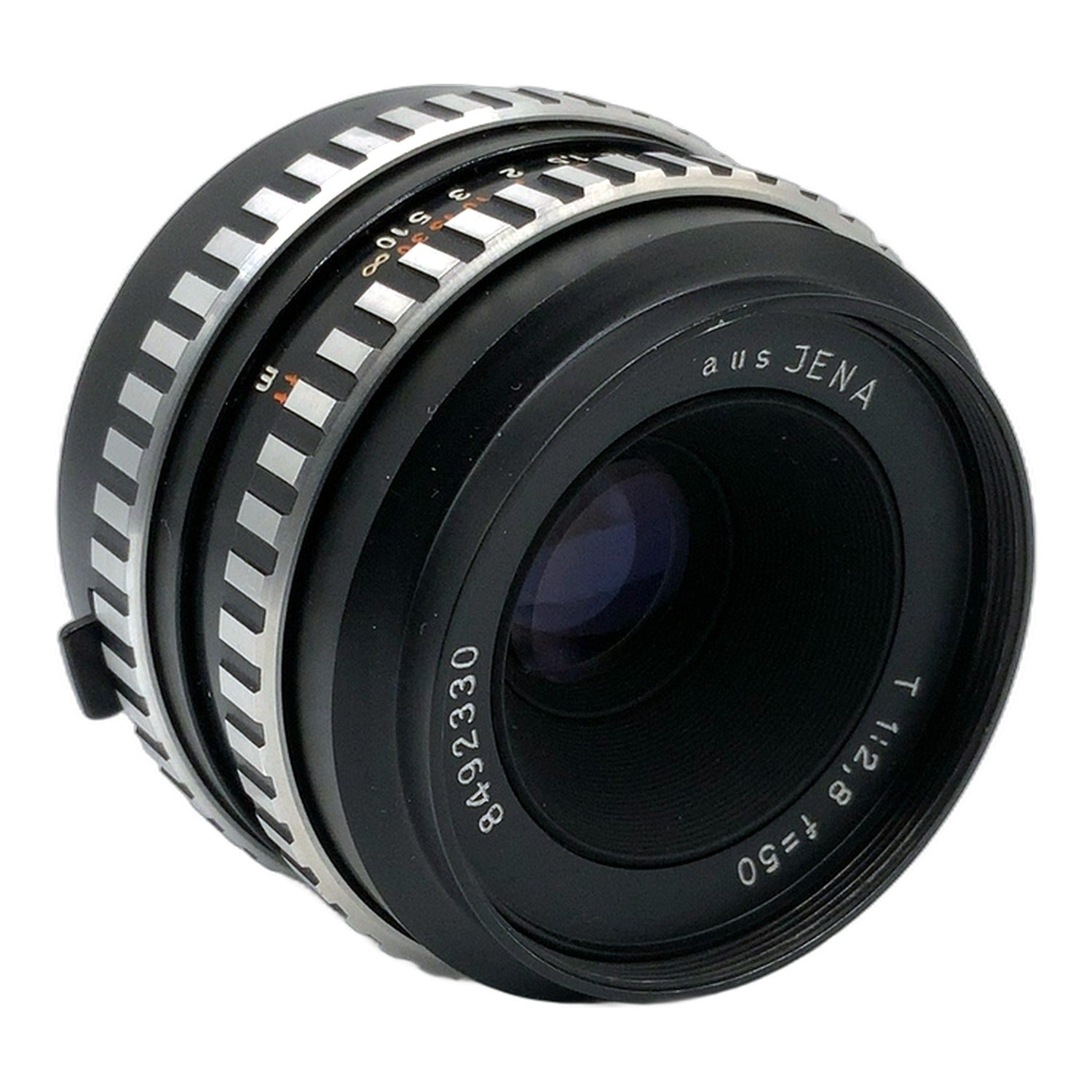Carl Zeiss "aus Jena" Tessar 50mm 1:2.8 Objektiv Festbrennweite (M42)Text lesen!