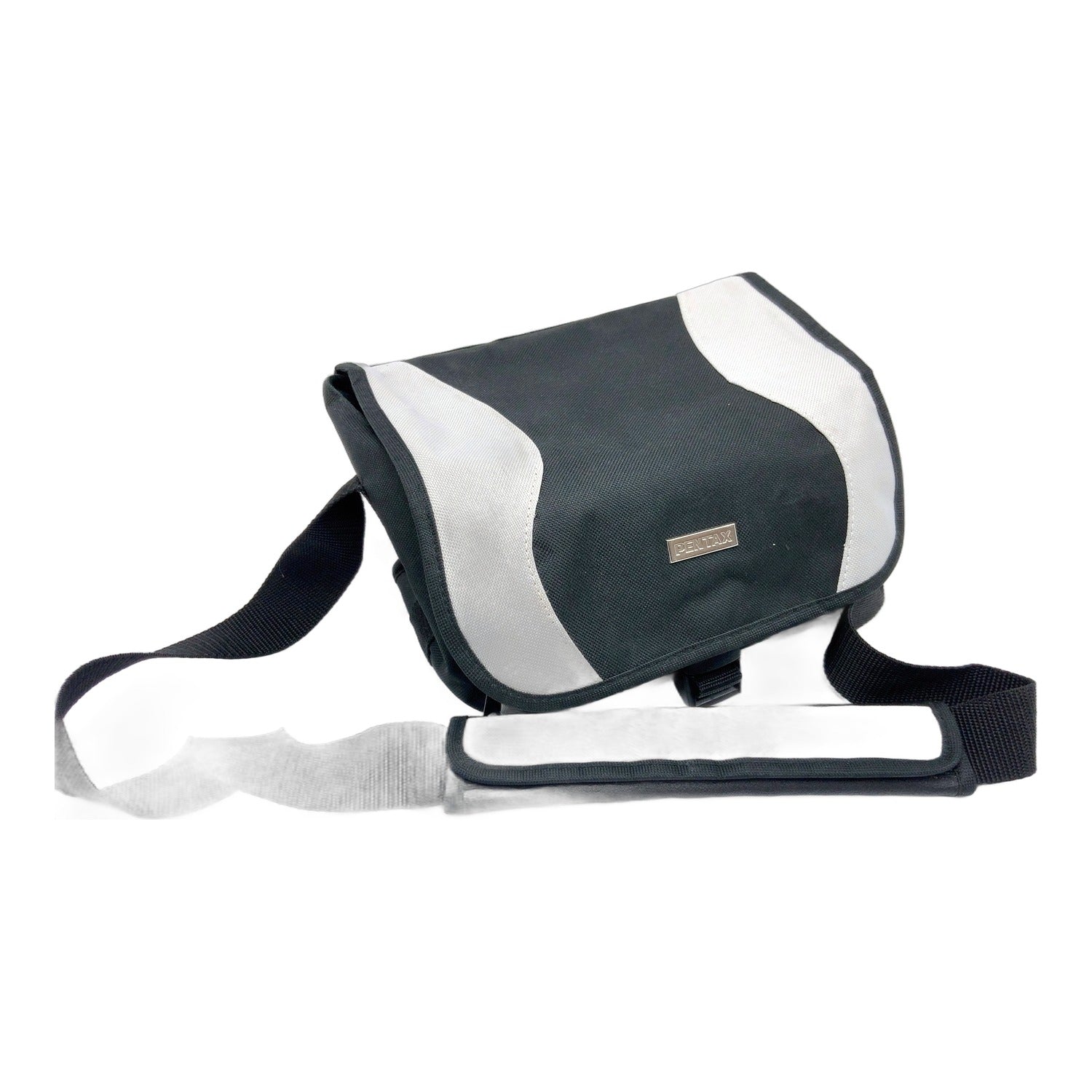 Pentax 50099 Universaltasche Messenger Bag Tasche Schwarz/Grau Kameratasche