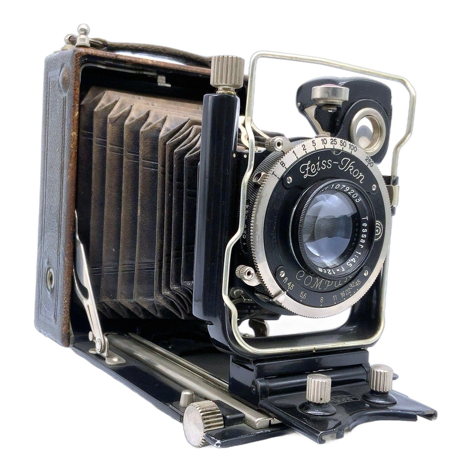 Zeiss Ikon Ideal 250/3 Plattenkamera mit Carl Zeiss Tessar 12cm 1:4.5 Compur