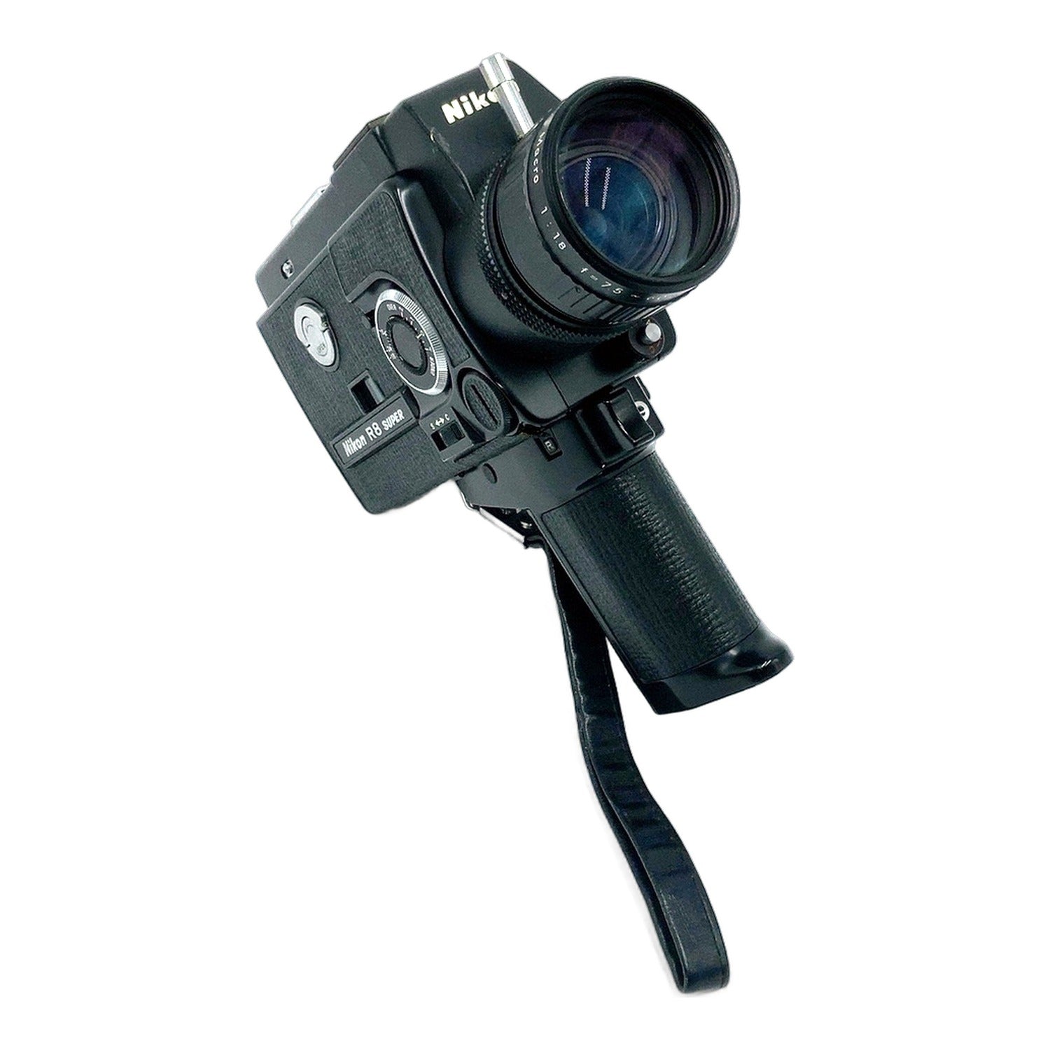 Nikon R8 Super Filmkamera mit Cine-Nikkor Zoom-C Macro 7,5-60mm 1:1.8 Super 8