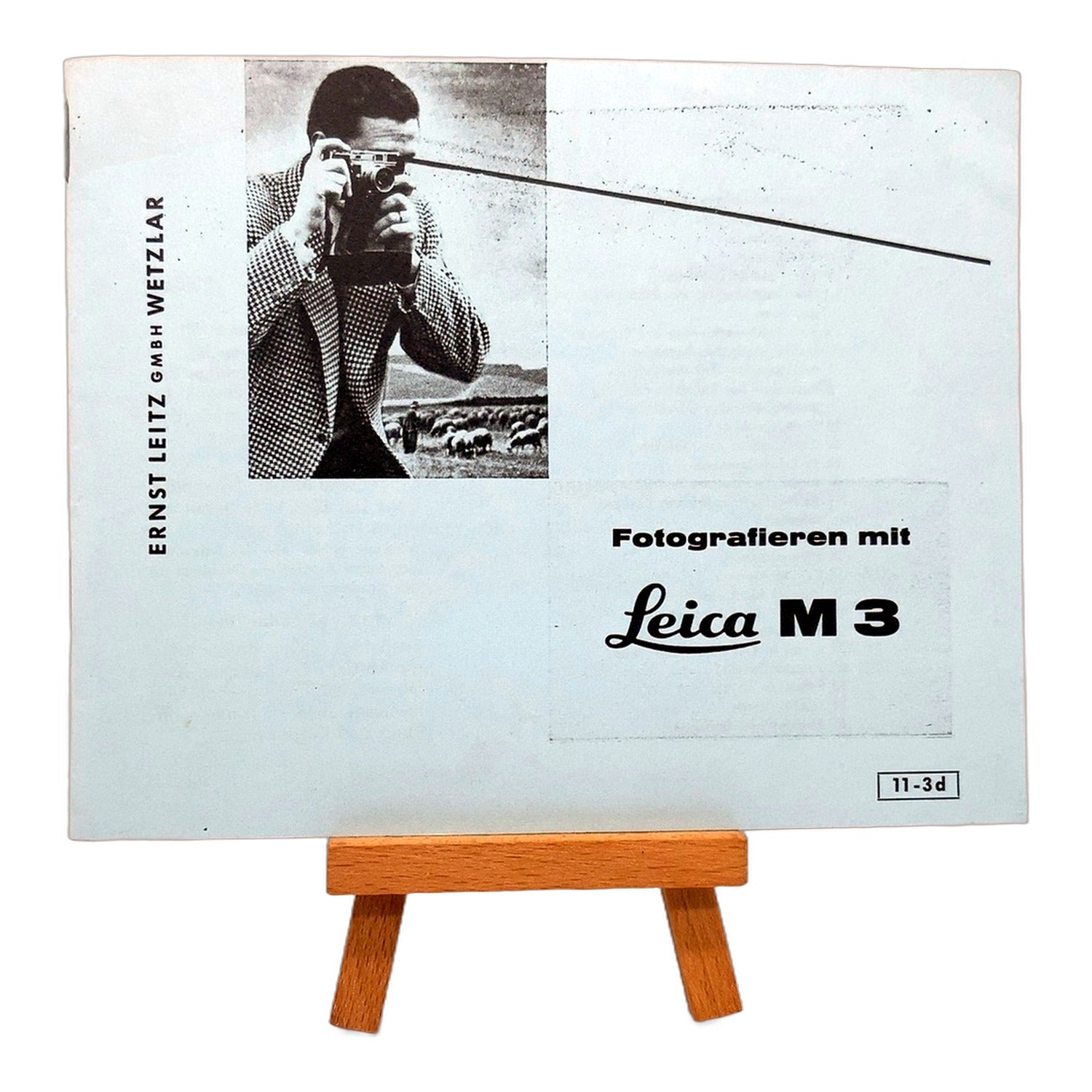 Leica M3 Fotografieren mit Leica M3 (11-3d) Nachdruck Bedienungsanleitung DE