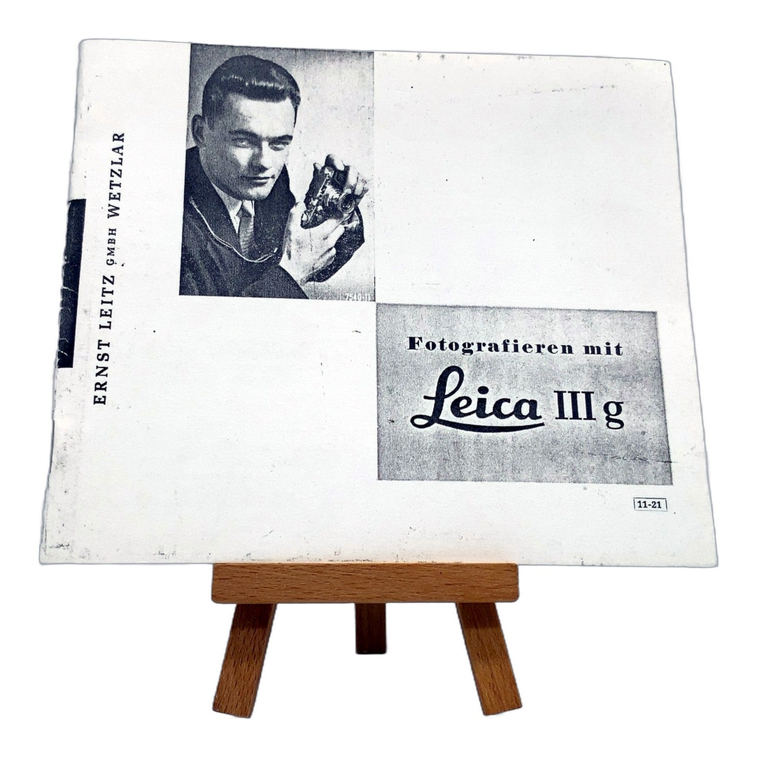 Fotografieren mit Leica IIIg (11-21) Nachdruck Bedienungsanleitung Deutsch