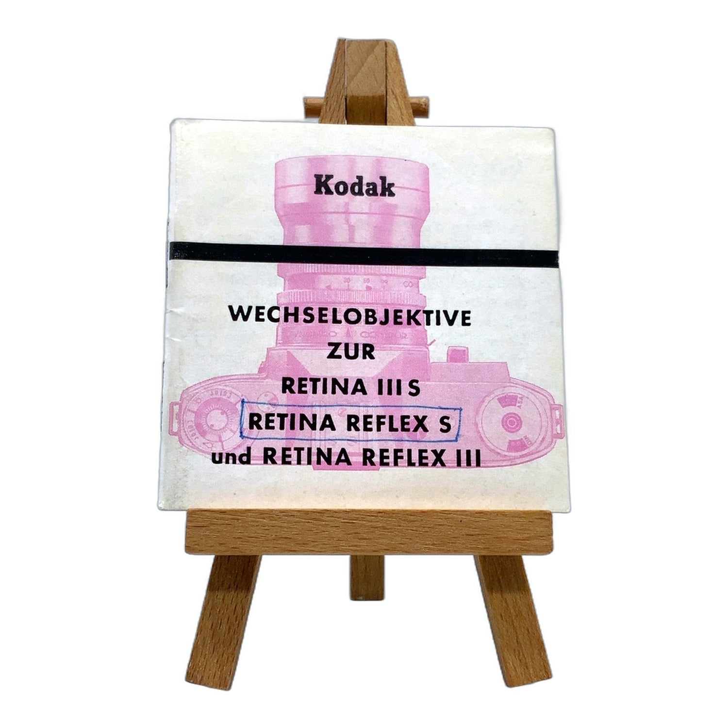 Kodak Wechselobjektive zur Retina III S, Retina Reflex S, Retina Reflex III DE
