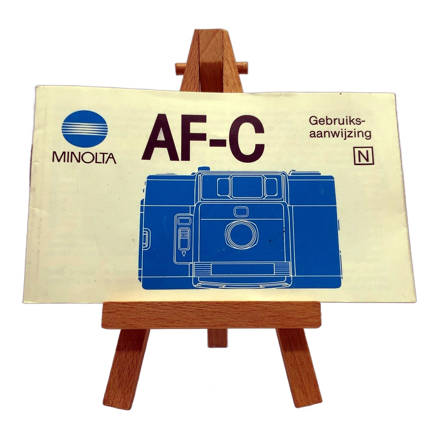 Minolta AF-C Bedienungsanleitung User Manual Handbuch Niederländisch