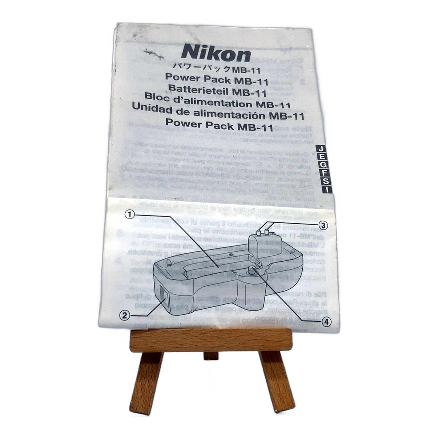 Nikon Batterieteil MB-11 Bedienungsanleitung User Manual Handbuch Deutsch