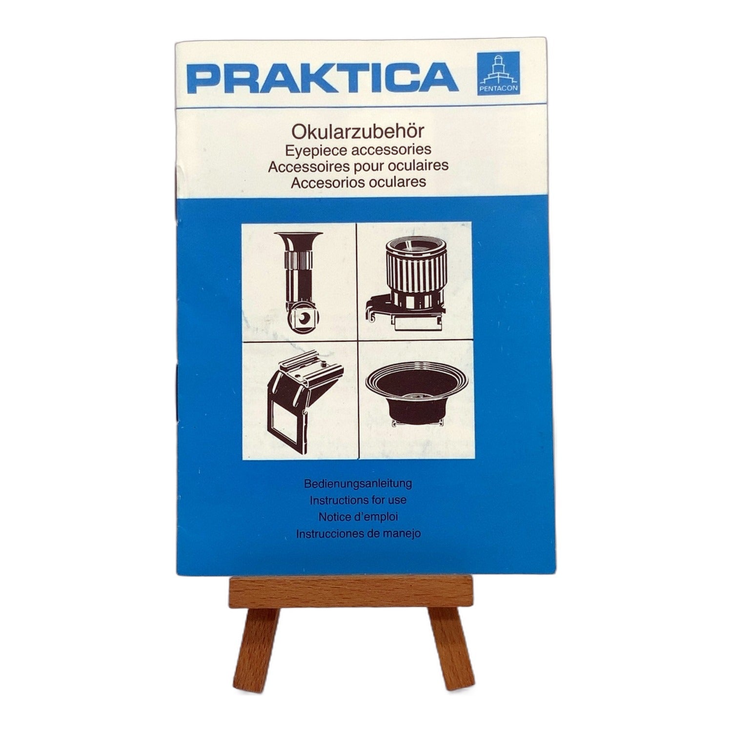 Pentacon Praktica Okularzubehör Bedienungsanleitung User Manual Handbuch Deutsch