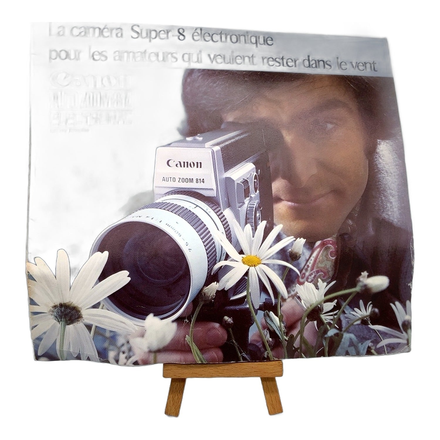 Canon Auto Zoom 814 electronic Broschüre Brochure Prospekt Französisch