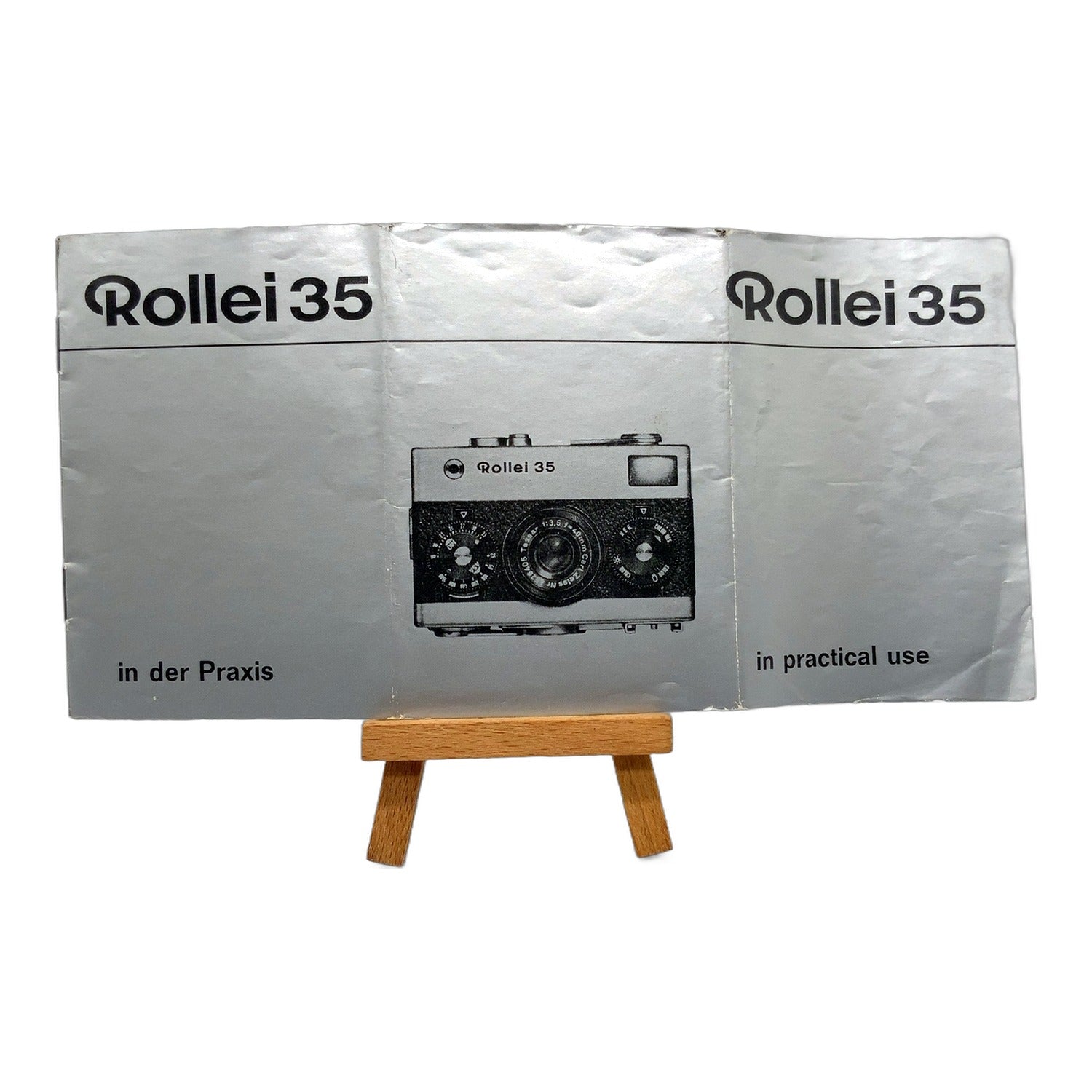 Rollei 35 in practical use Bedienungsanleitung User Manual Handbuch Englisch