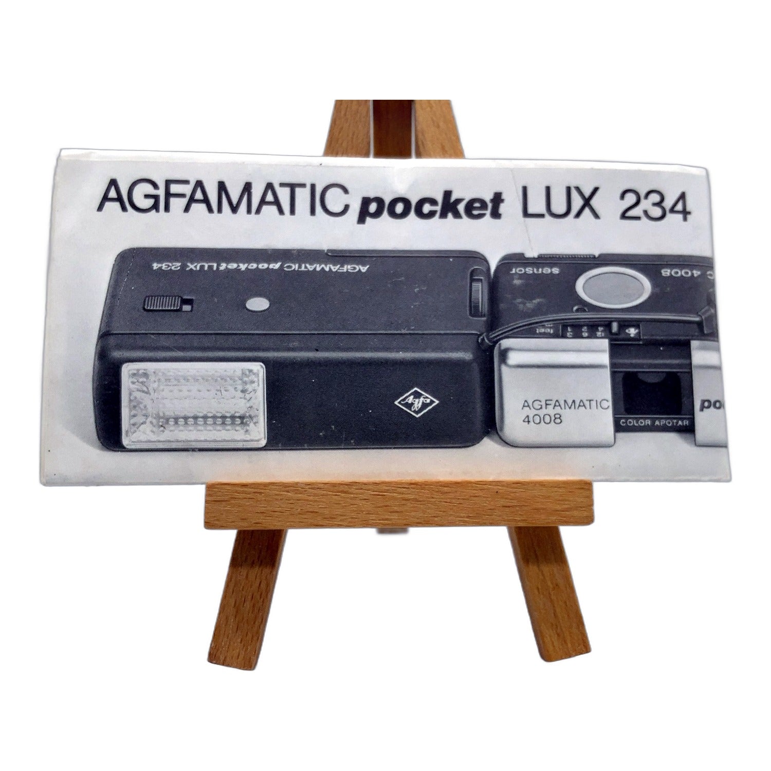 Agfa Agfamatic pocket LUX 234 Bedienungsanleitung User Manual Handbuch Deutsch