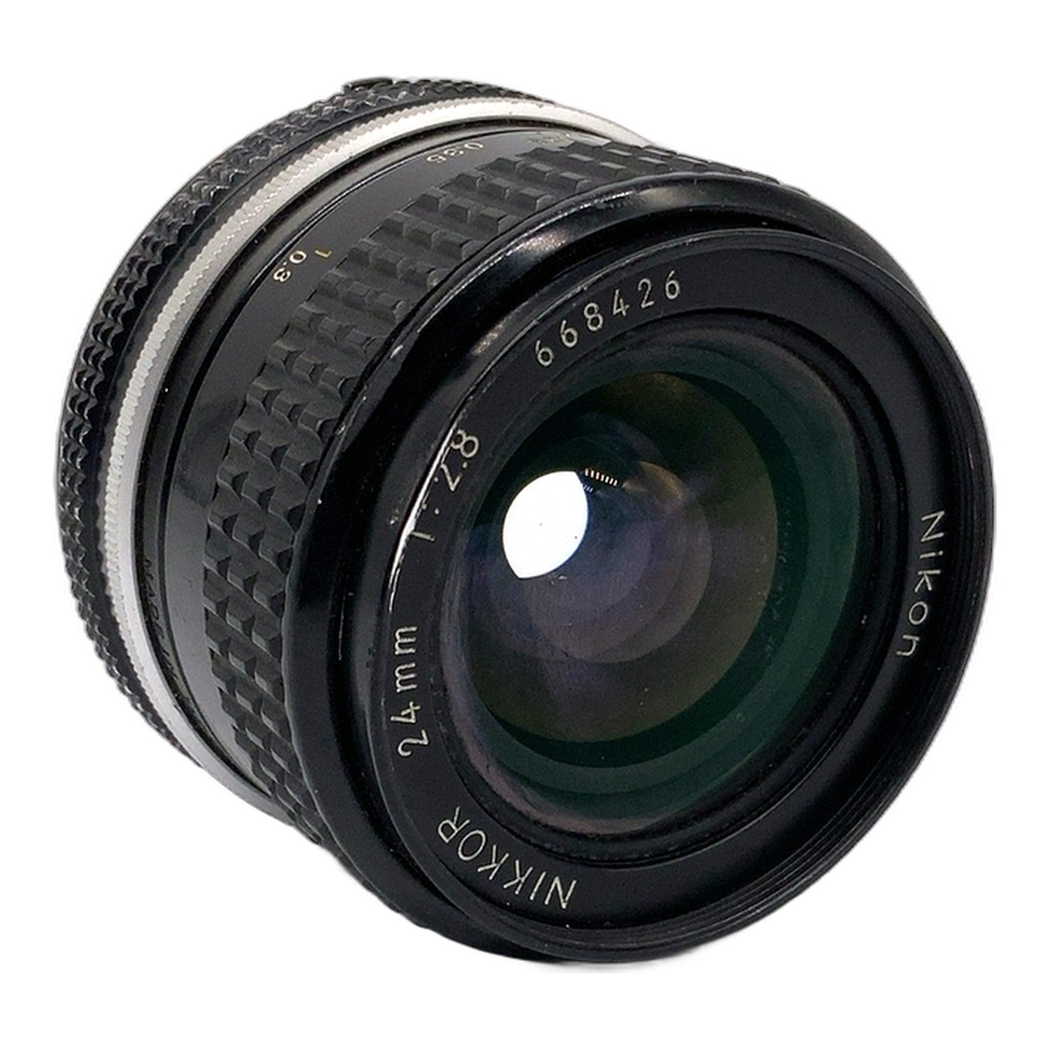 Nikon Nikkor 24mm 1:2.8 Objektiv Manual Focus manuell Festbrennweite (Nikon F)