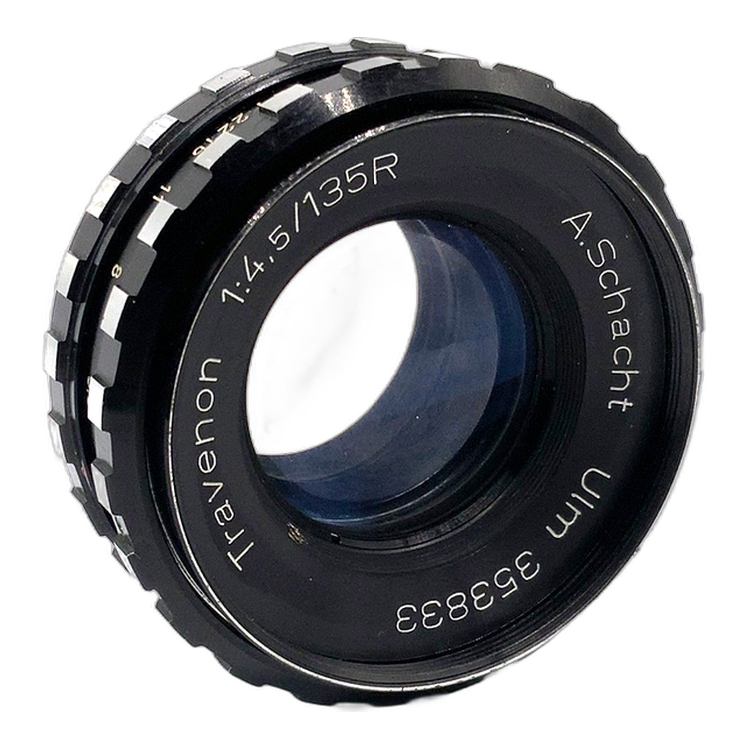 A.Schacht Ulm Travenon R 135mm 1:4.5 Objektiv manuell Festbrennweite (M39)