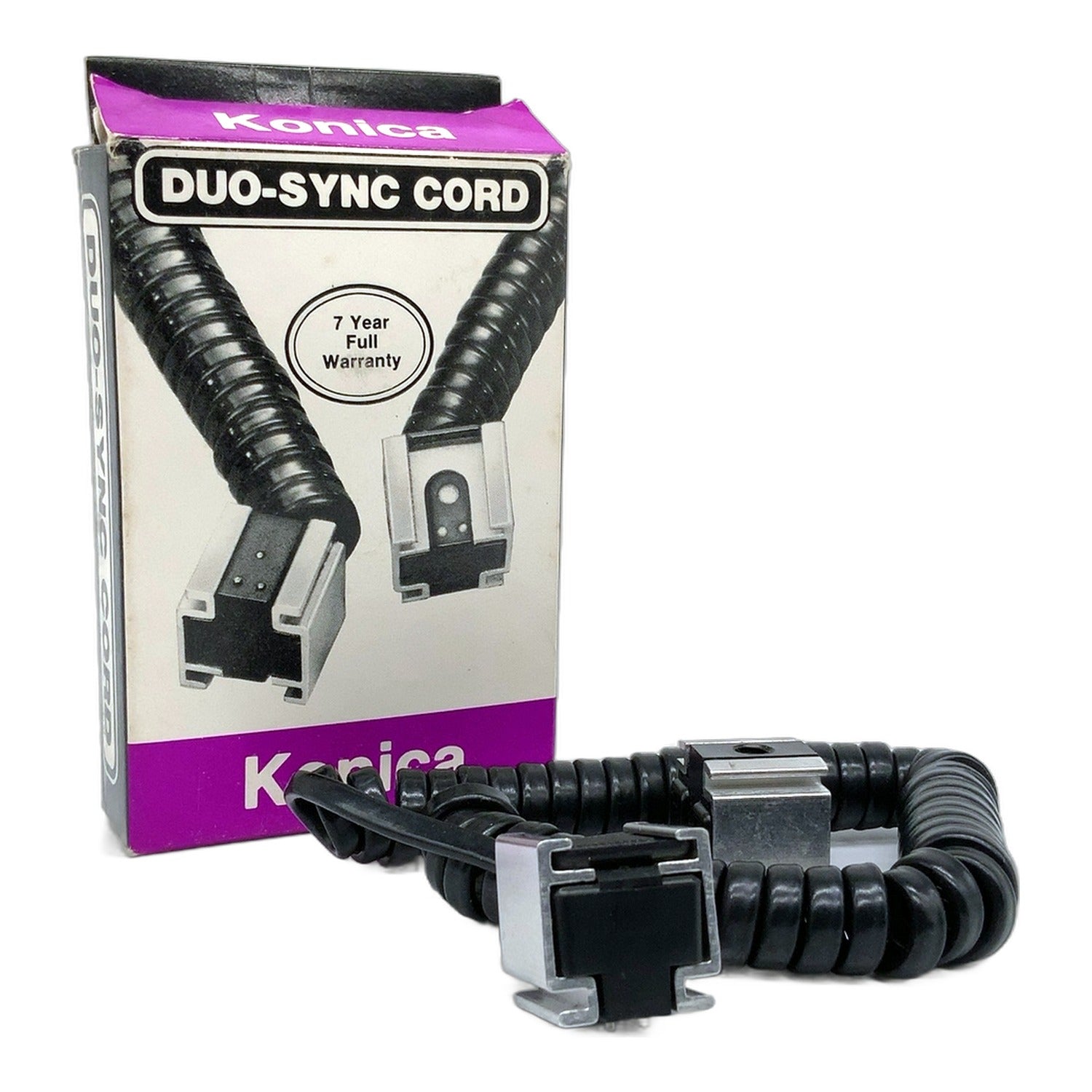 Konica Duo-Sync Cord Blitzsynchronkabel für FC-1 / FS-1 / FT-1 / FP-1 Blitzkabel