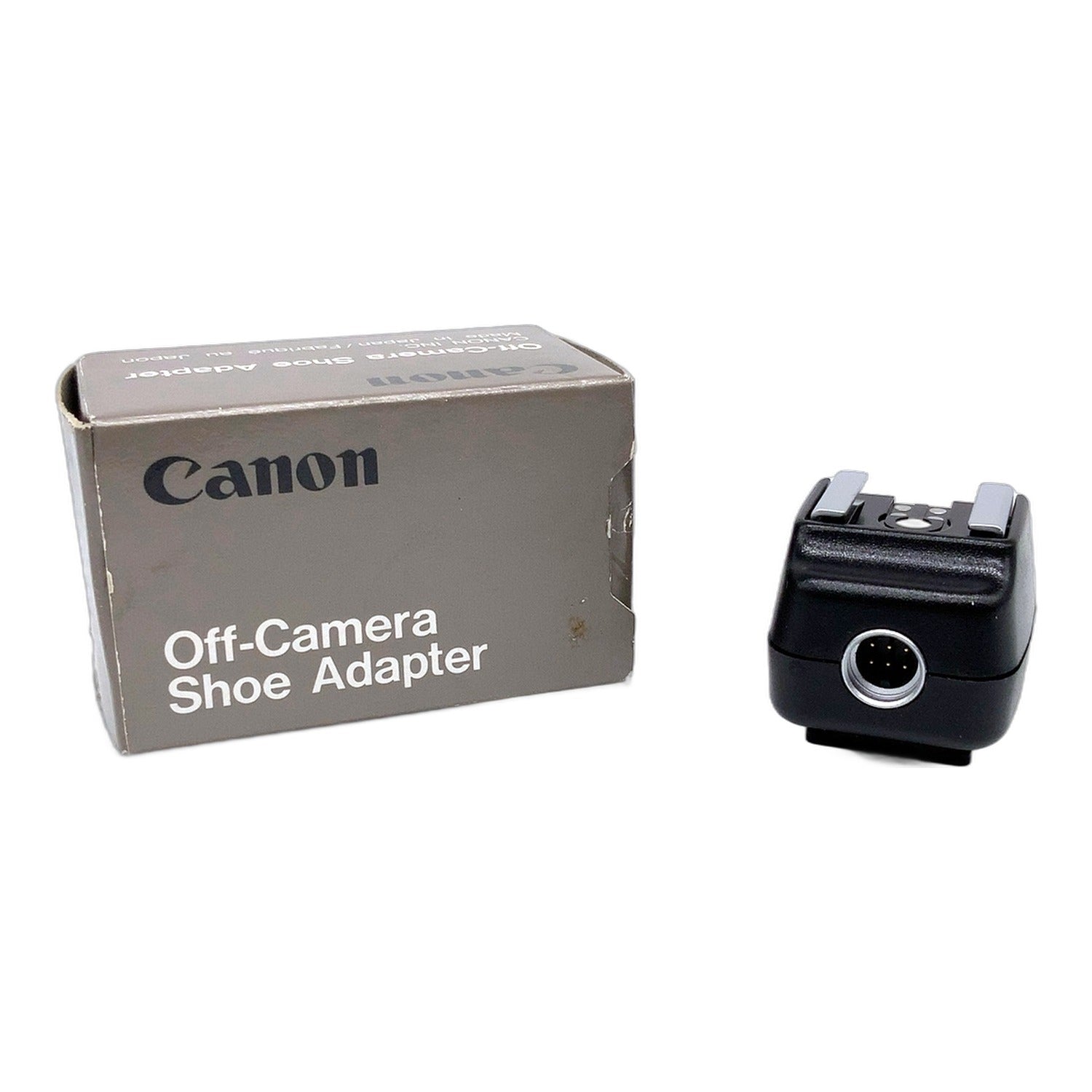 Canon Off-Camera Shoe Adapter Blitzadapter in OVP Fotozubehör Kamerazubehör
