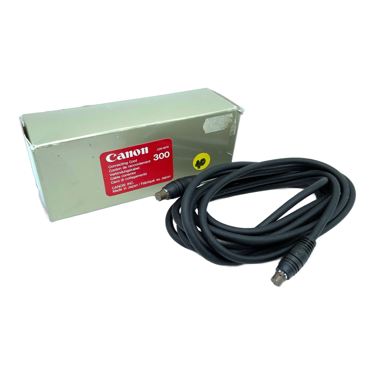Canon Connection Cord 300 Synchronkabel in OVP Fotozubehör Kamerazubehör