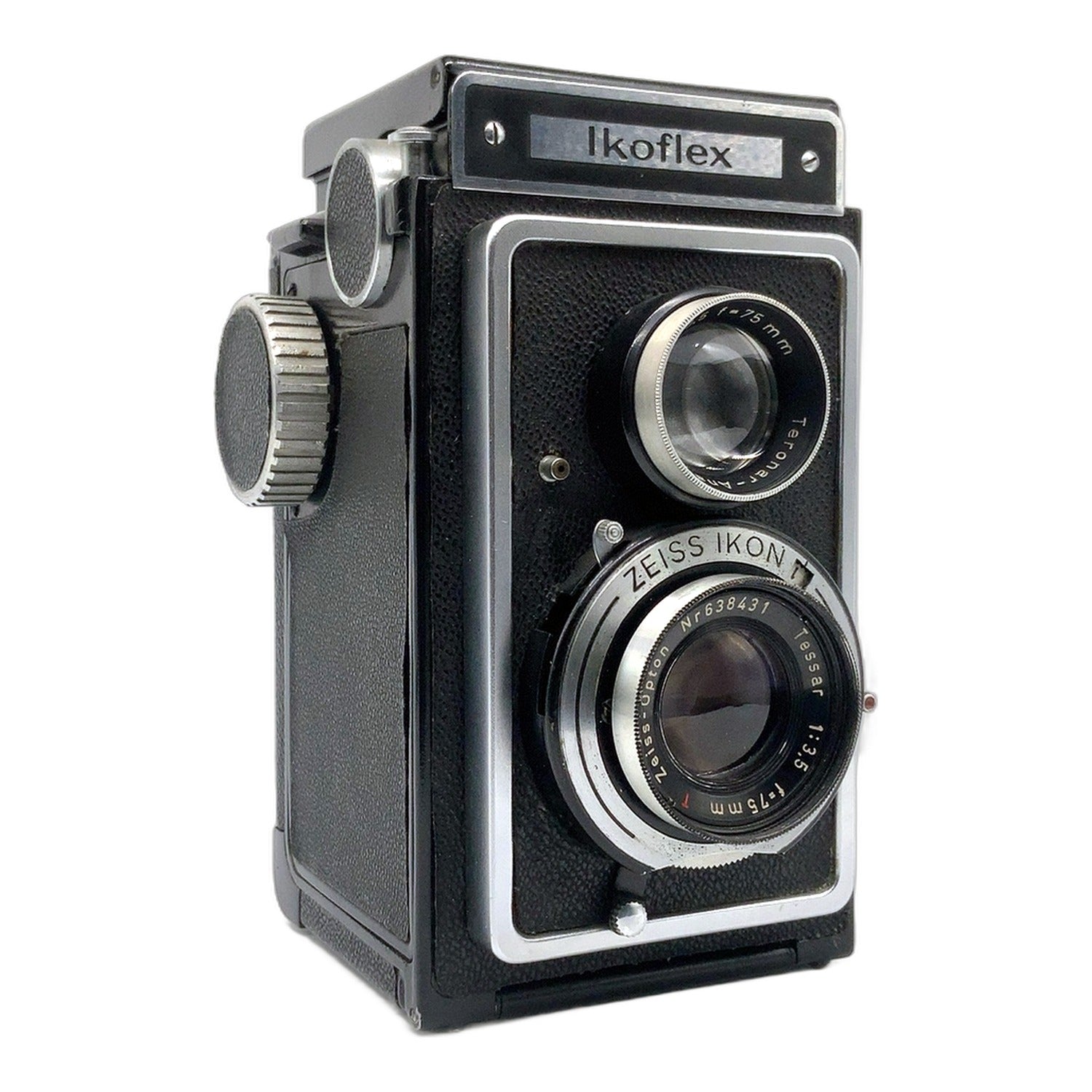 Zeiss Ikon Ikoflex I TLR mit Zeiss-Opton Tessar 75mm 1:3.5 zweiäugige Kamera